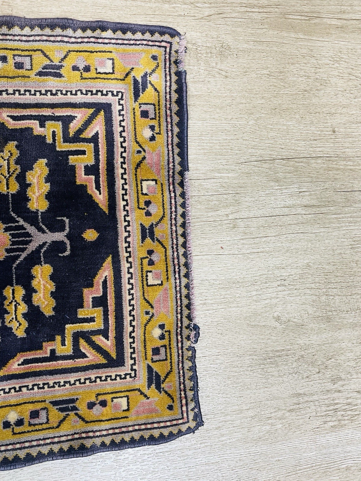 Mercerized Cotton Rug Made in Belgium 47” x 16 Appraised By Antiques Road Show