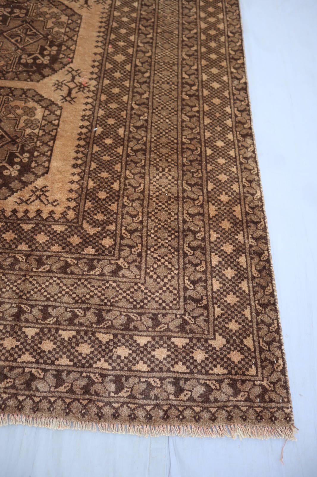6×9 Handmade 1960s Distressed Faded Rug, Kitchen Rug, Bedroom Rug Home Decor Rug