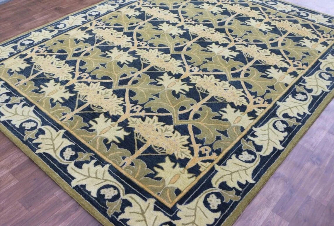 Rug Hand Tufted Nz Wool Rug, Modern Handmade Tufted 100% Wool Area Rugs