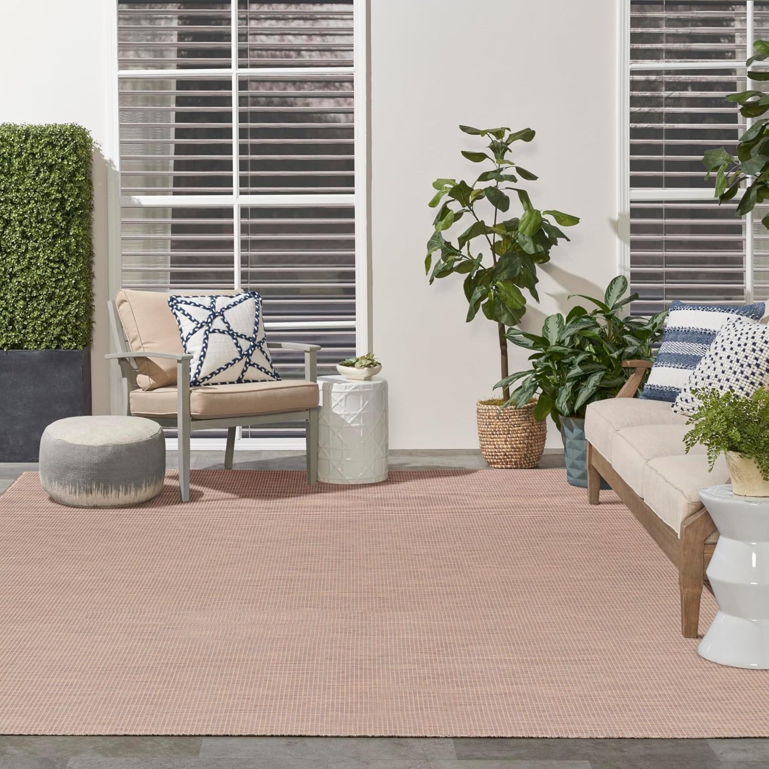 Elegant 9′ x 12′ Positano Jute Rug – Lightweight & Water Resistant for Any Room