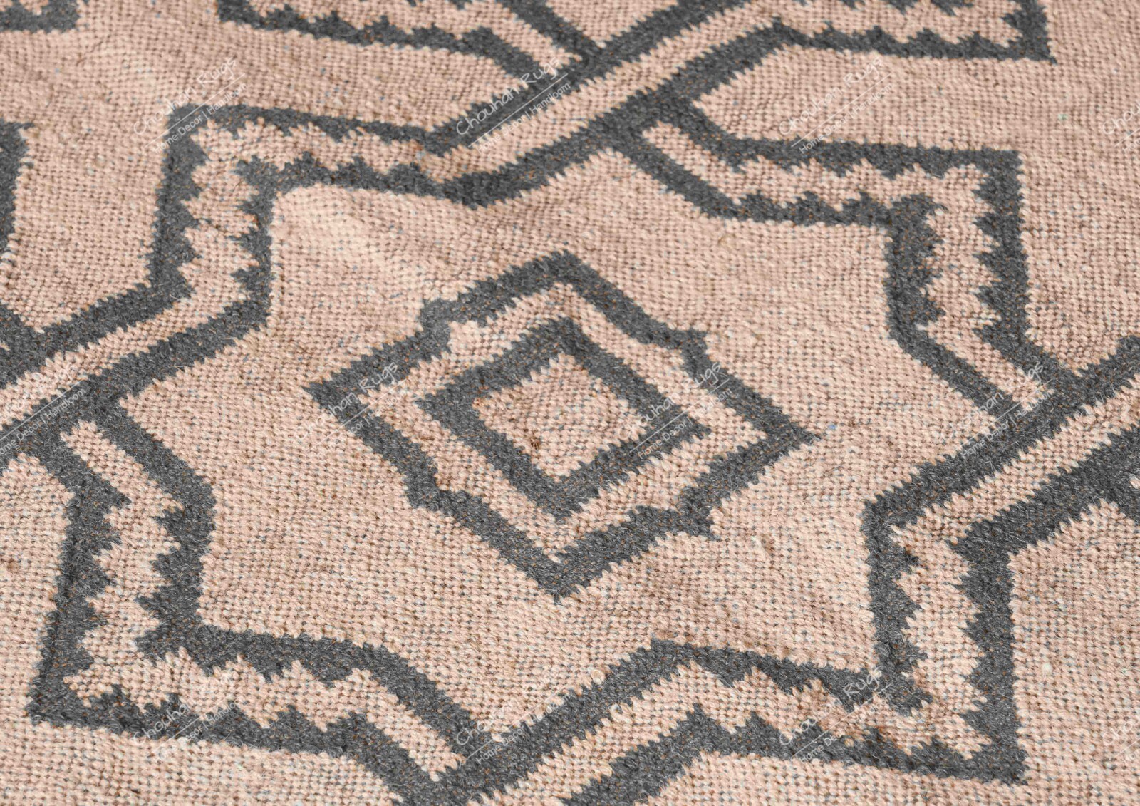 Vintage New Hand WovenWool Jute Turkish Kilim Flat Weave Area Rug Multicolor
