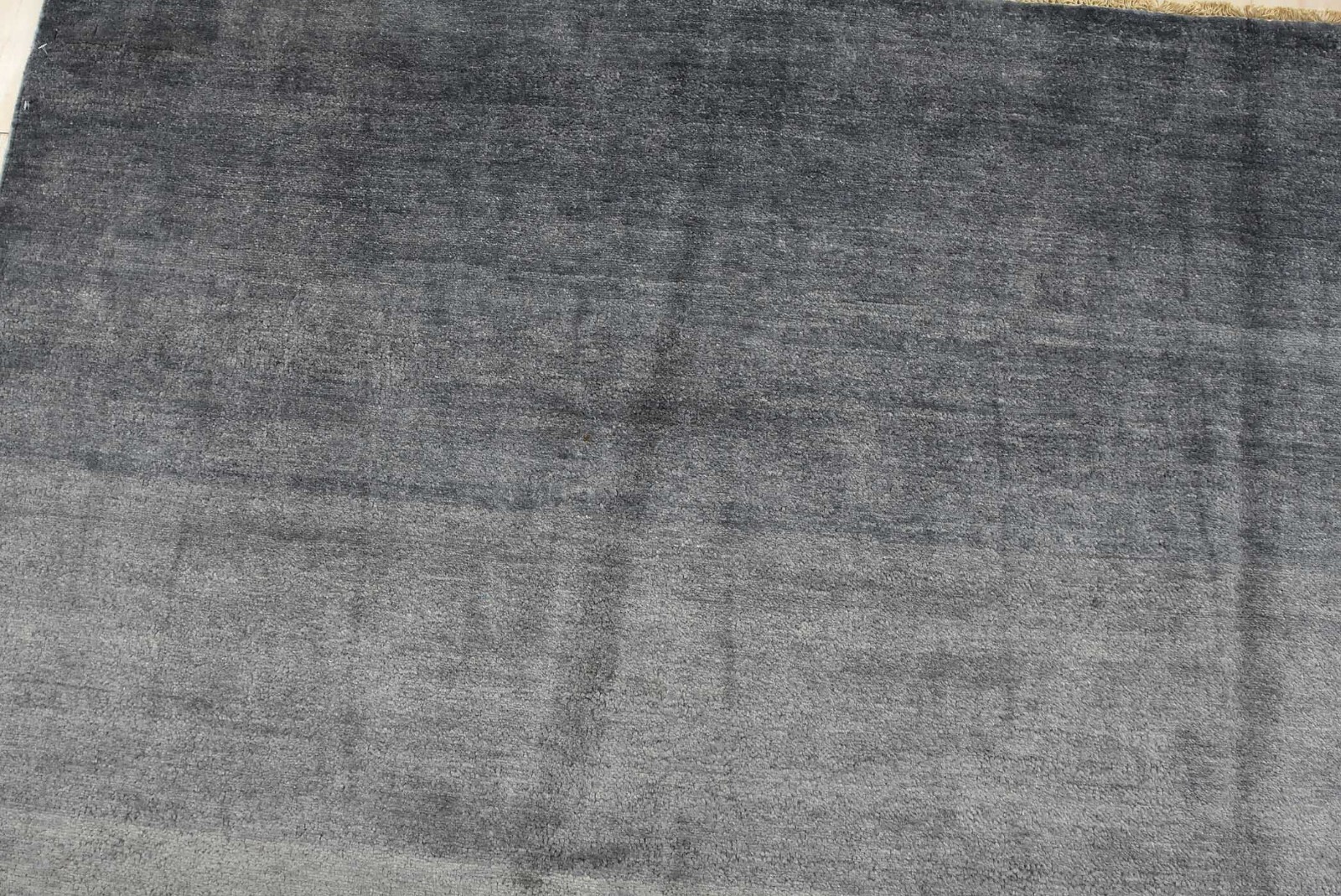 Ombre Gabbeh 8’1” x 10’2” Blue Wool Contemporary Hand-Knotted Oriental Rug