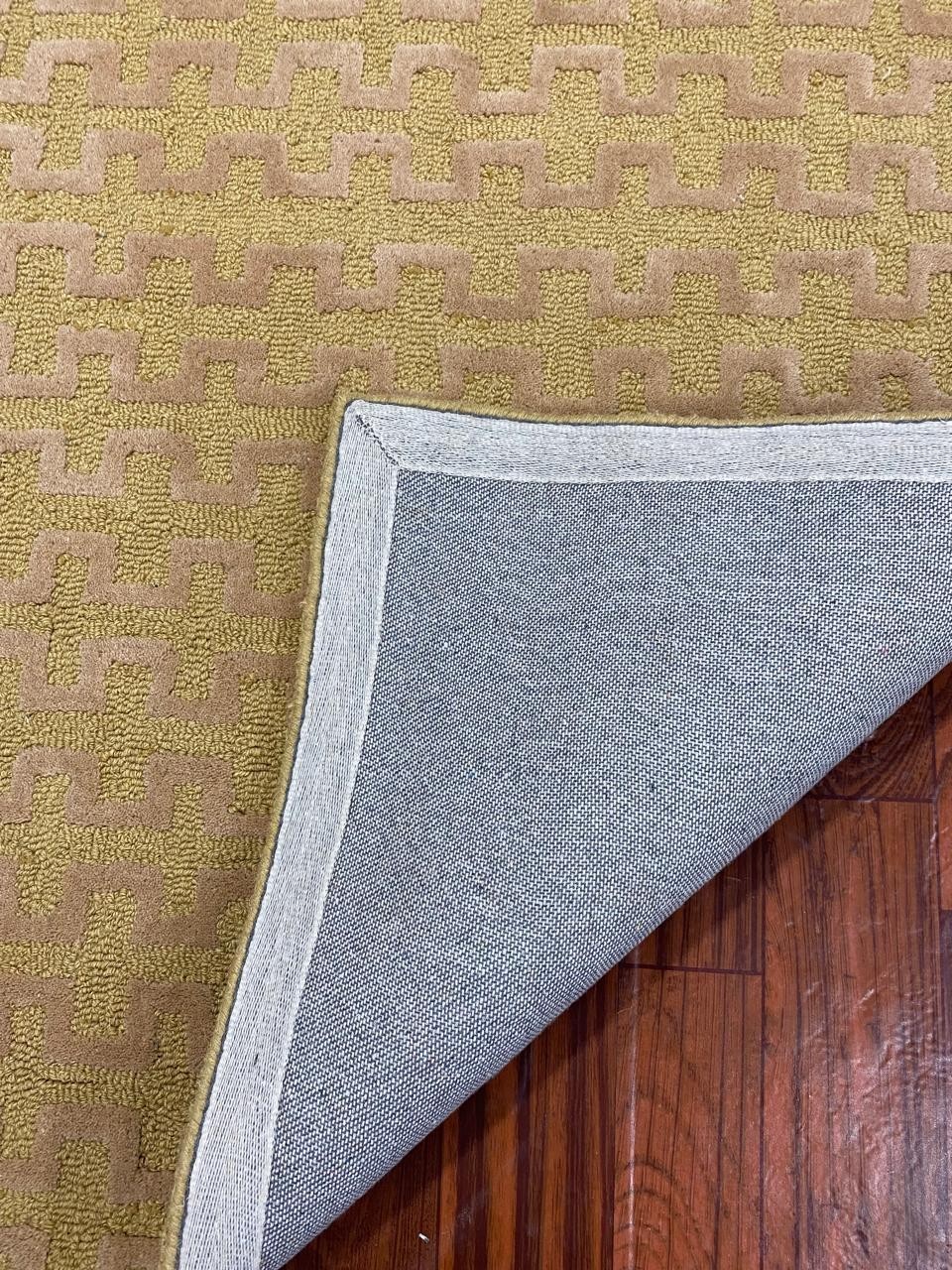 MODERN HAND TUFTED WOOL & SILK AREA RUGS FOR LIVING ROOM BEDROOM – HOME DECOR