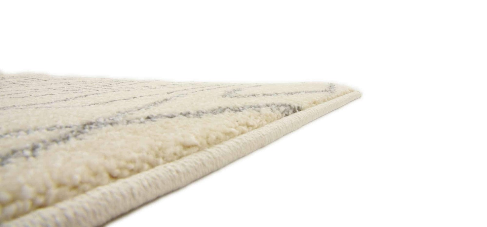 Unique Loom Fez Collection Trellis Runner Area Rug 2′ 7 x 10′ 0 Ivory/Gray