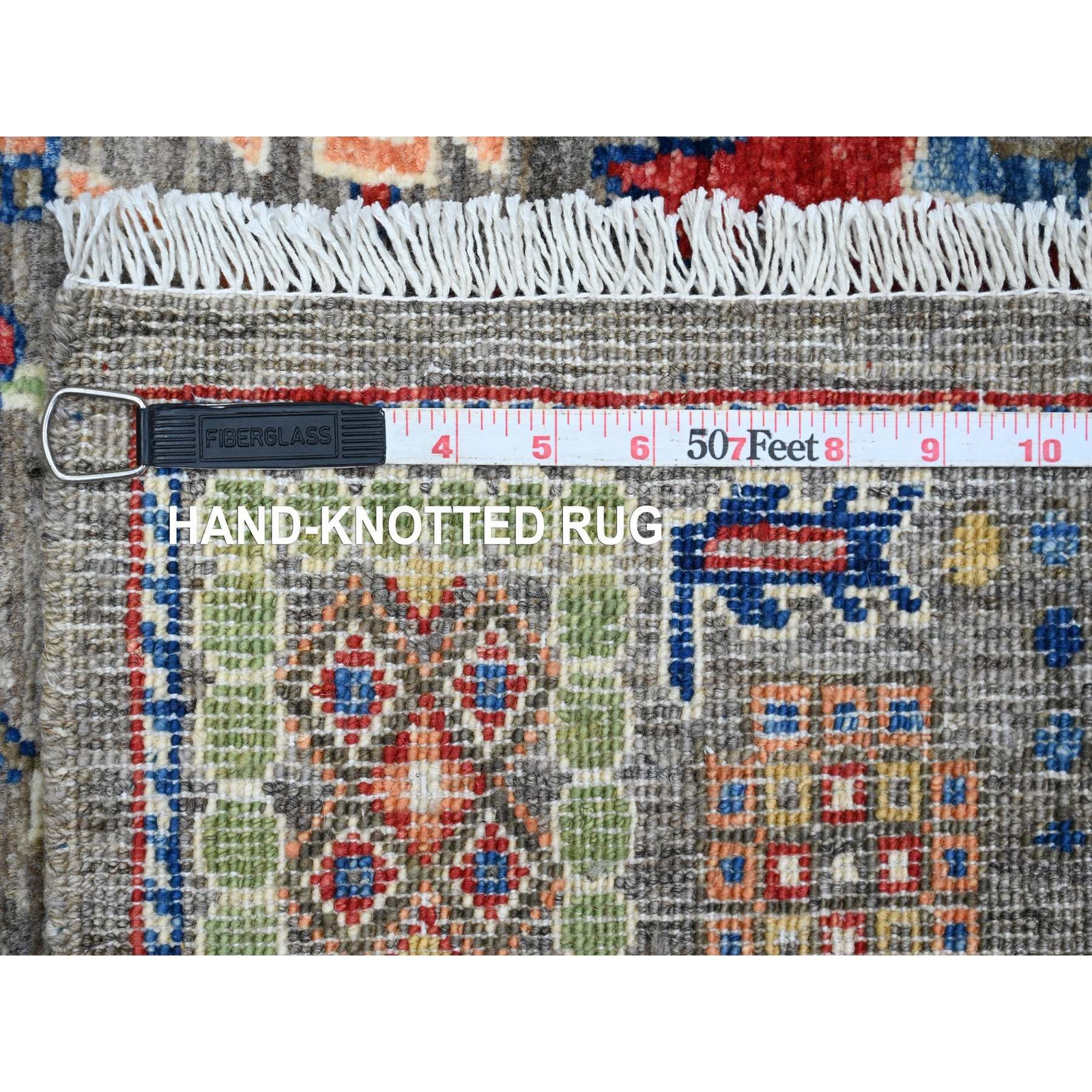 3’1″x5’3″ Nevada Gray Peshawar Ziegler Mahal Design Wool Hand Knotted Rug R20631