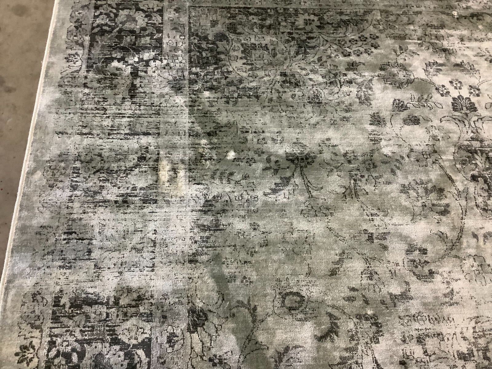 SPRUCE 7′-6″ x 10′-6″ Stained Rug, Reduced Price 1172670648 VTG113-2111-810