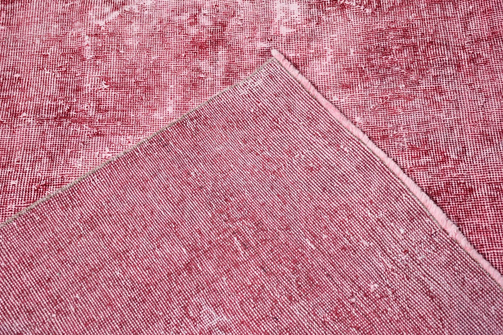 Vintage Turkish Rug 6,3×9,5 ft (193×290 cm), Red Bordered Wool Rug
