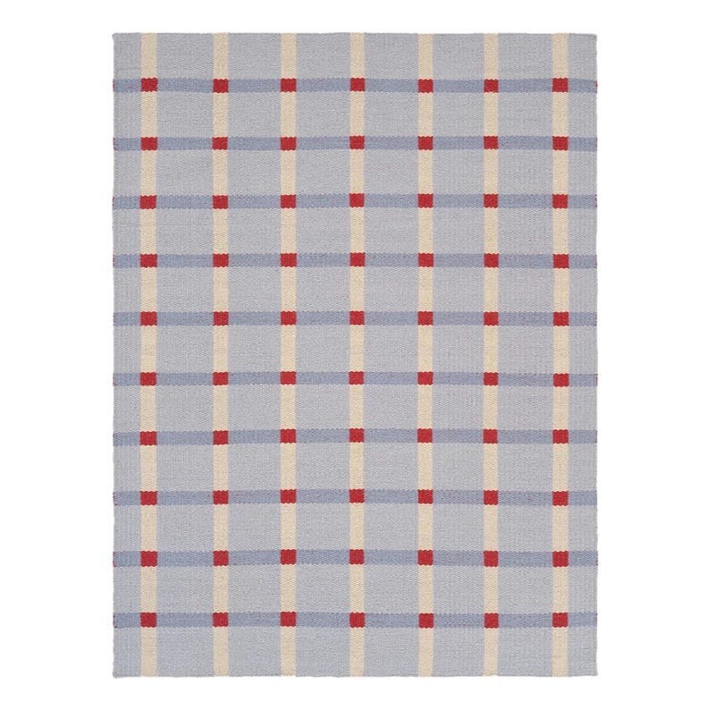 Antique Scandinavian Swedish Kilim Tile Handmade Flat weave Boho Large Area Rug