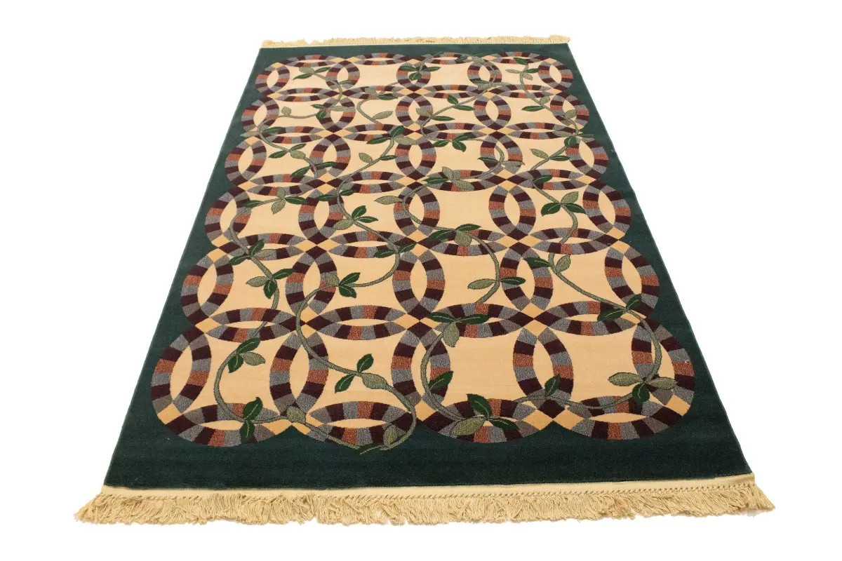 5×8 Modern Floral Machine-Made Rug Contemporary Carpet Living Dining Room
