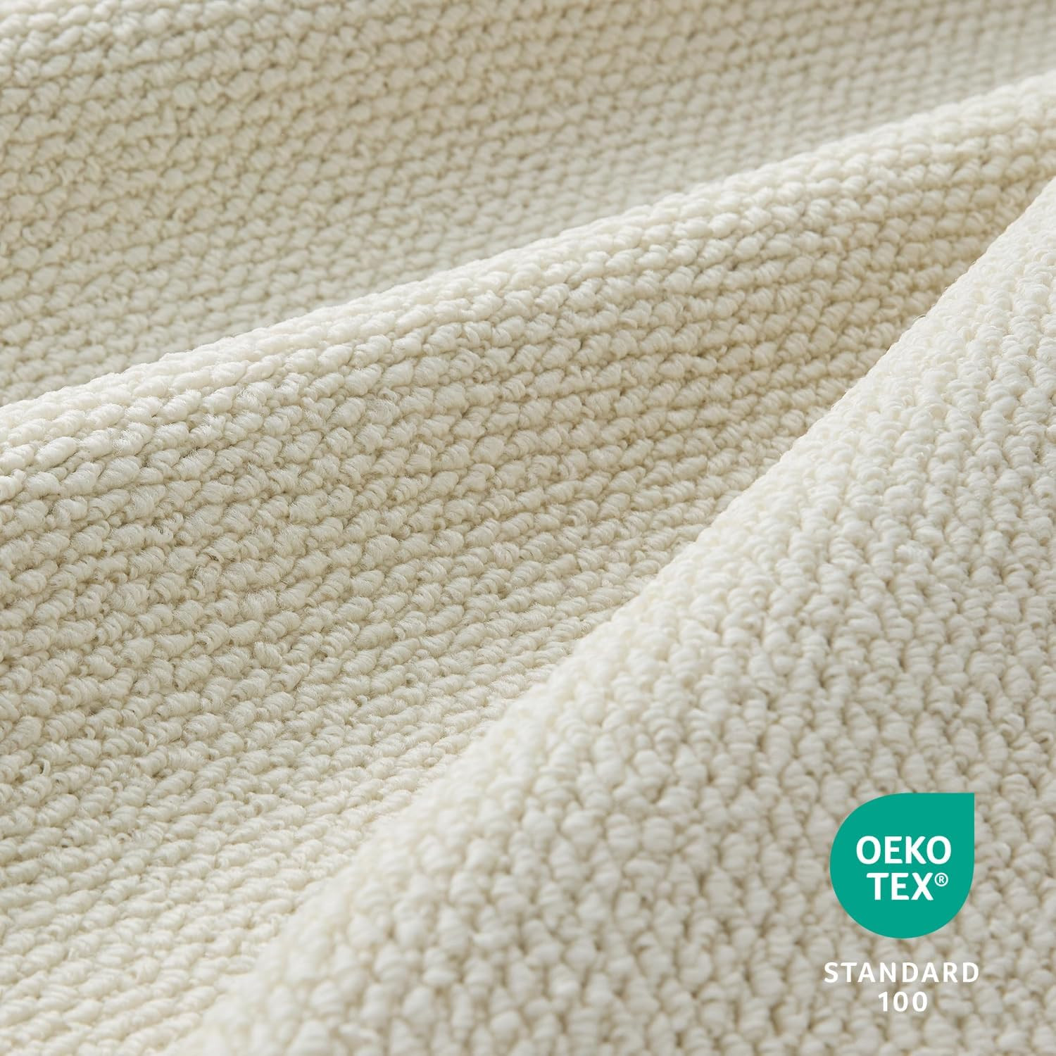 Faux Jute Rug Runner 2’X6′, Washable & Non-Slip, White | 0.27″ Low Pile Hallway