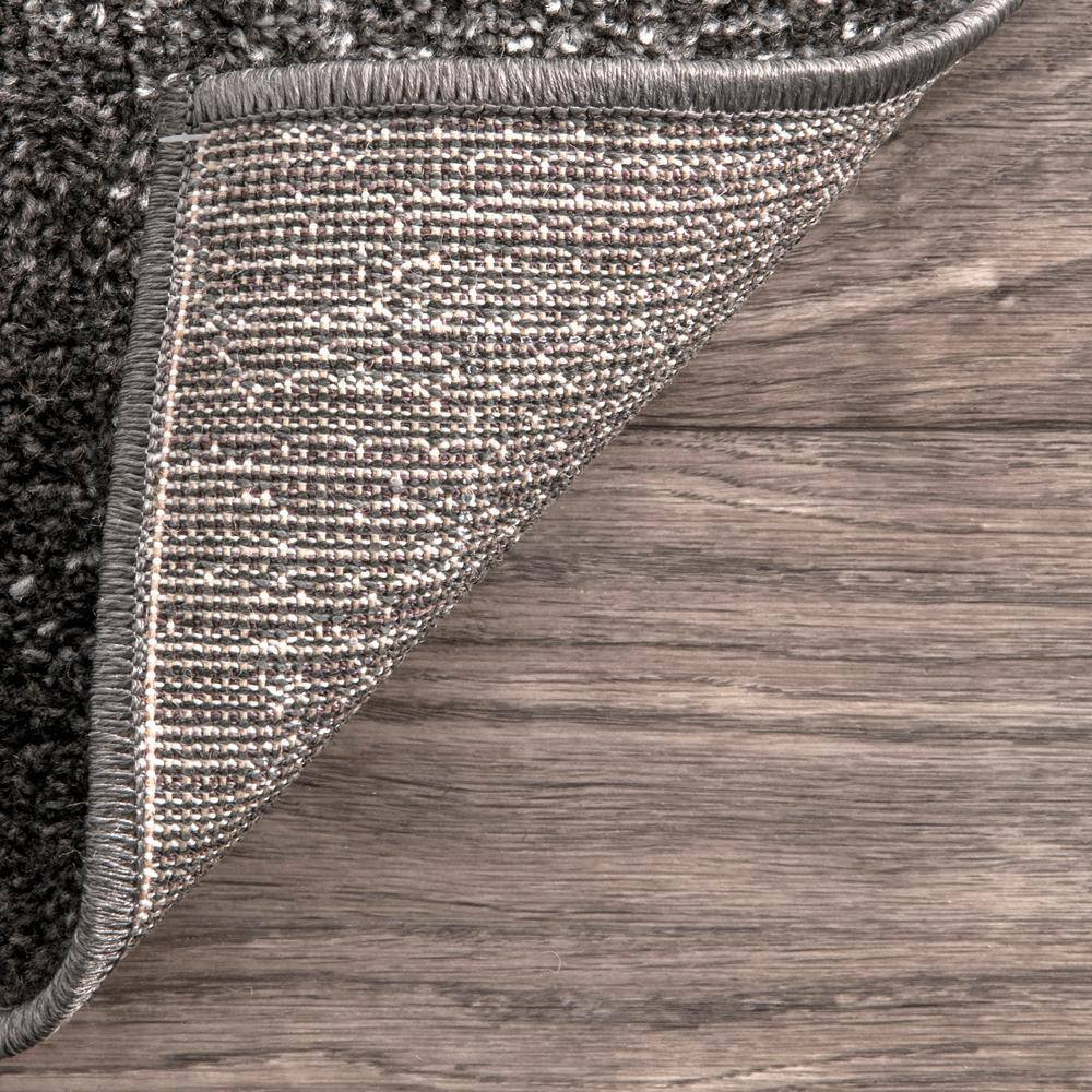 Julene Contemporary Ripples Gray Doormat 2 Ft. X 3 Ft. Area Rug