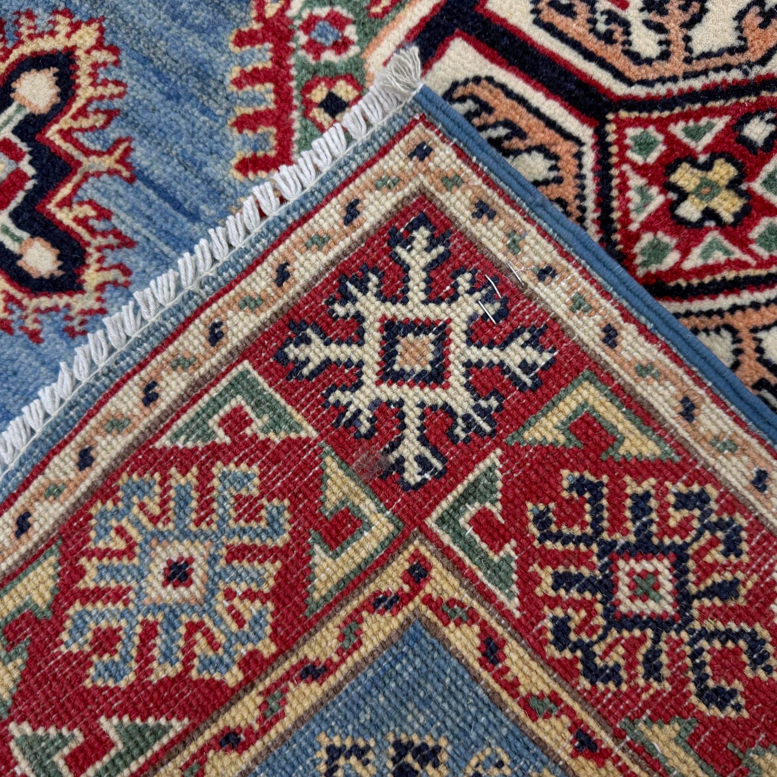 Kazak Oriental Rug Handmade Tribal Small Rug Afghan Area Rug 3’4×4’10 Ft -R37529