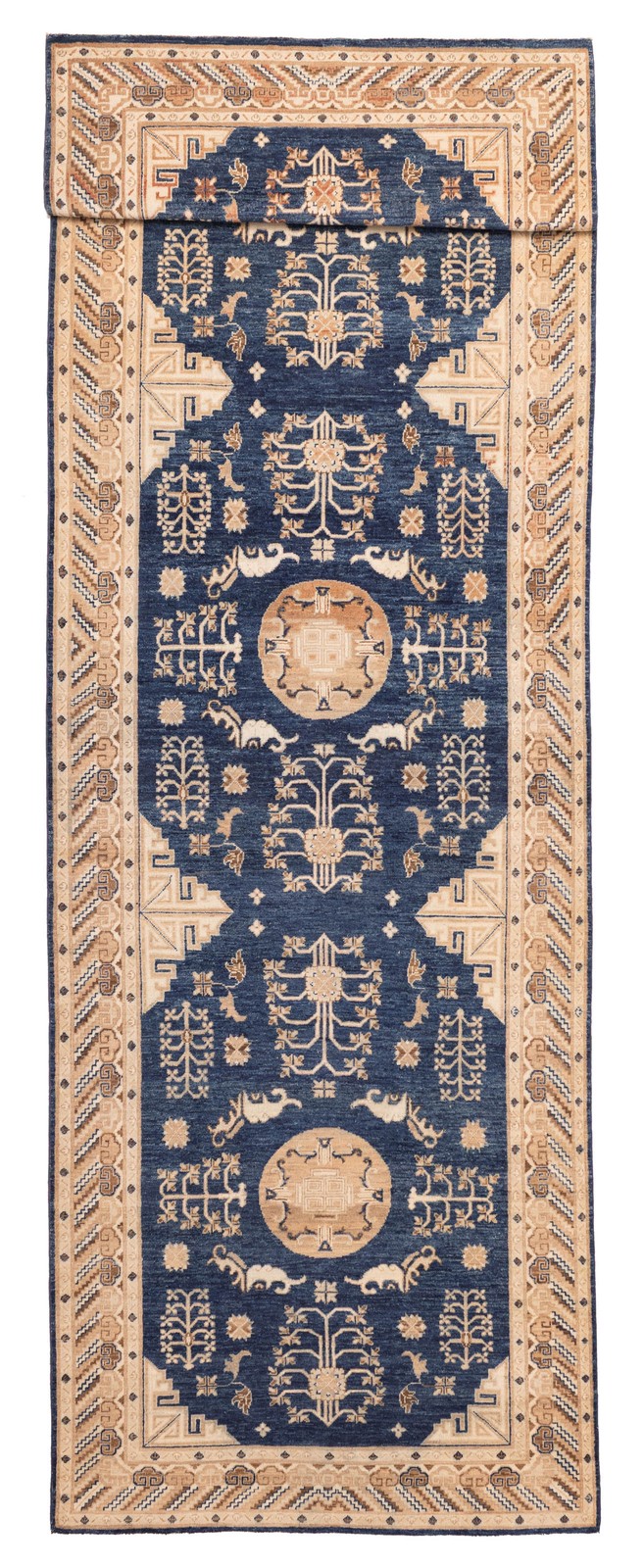 5’0″ x 16’6″ Hand Knotted Area Rug Traditional Oriental Wool Carpet