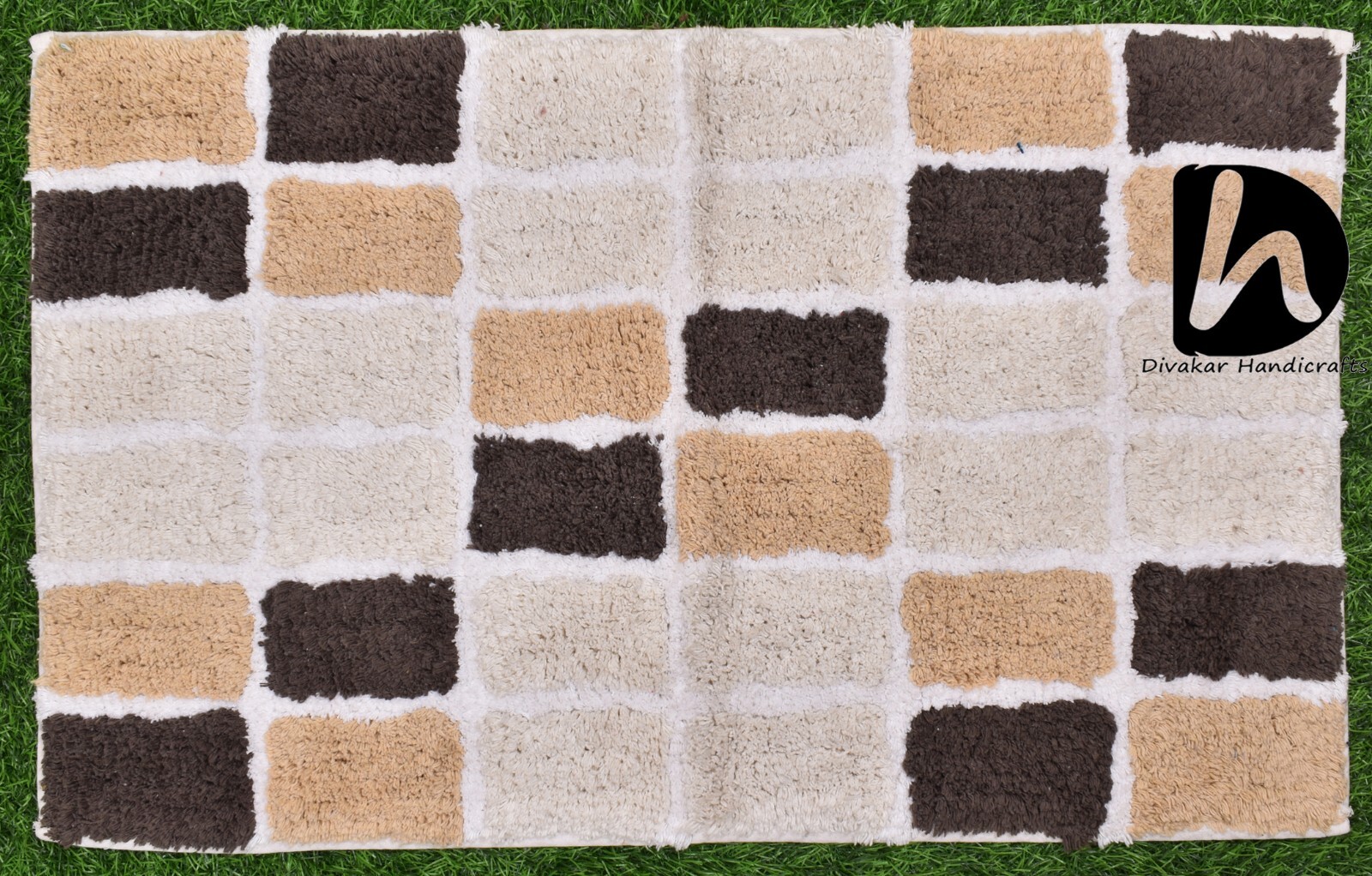 1.5×2.5 Ft. Decorative Carpet Wool & Cotton Dari Handmade Runner Living Room Mat