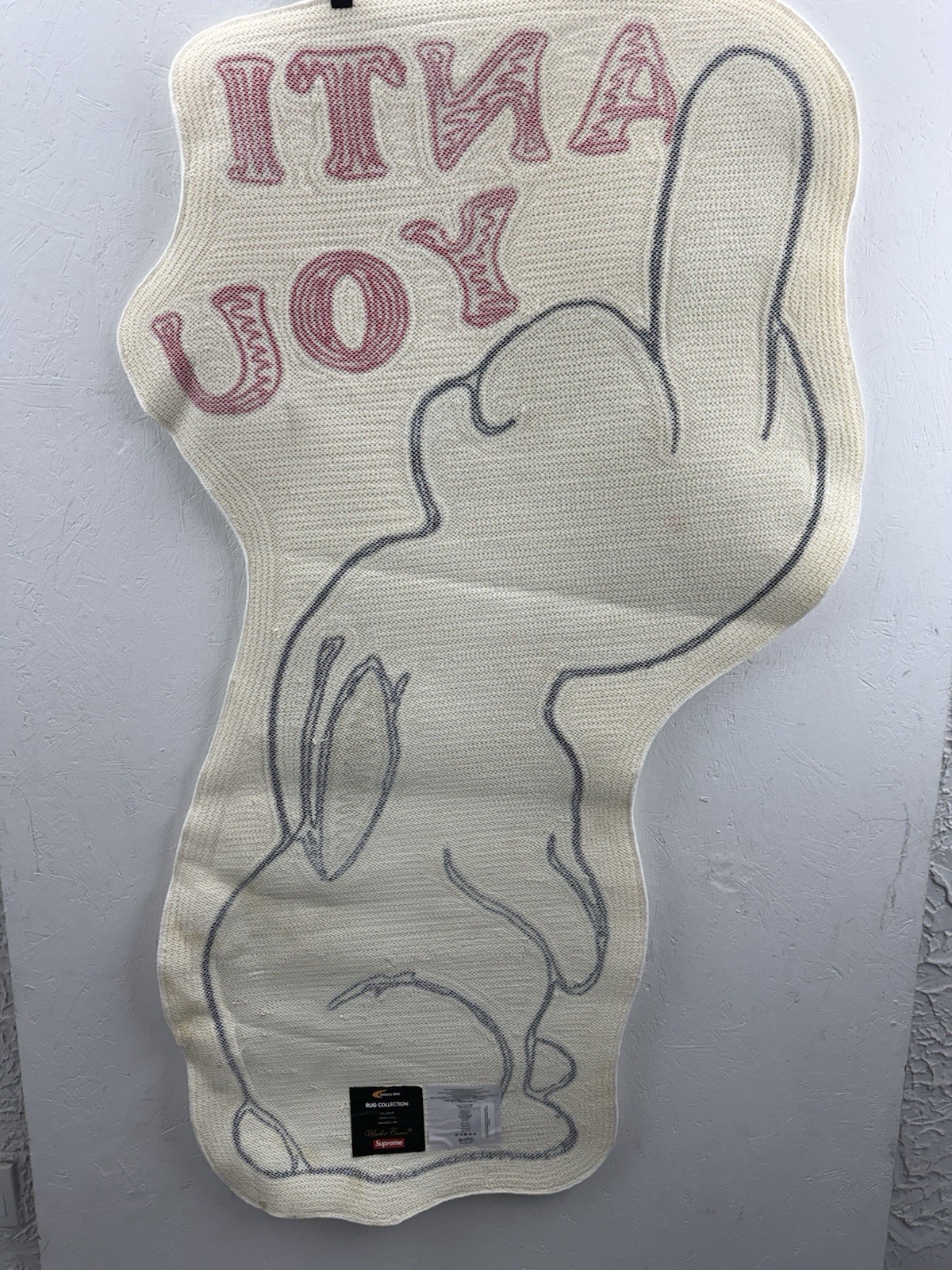 Supreme x Undercover Anti You Rug Gallery 1950 Japan Large Rare
