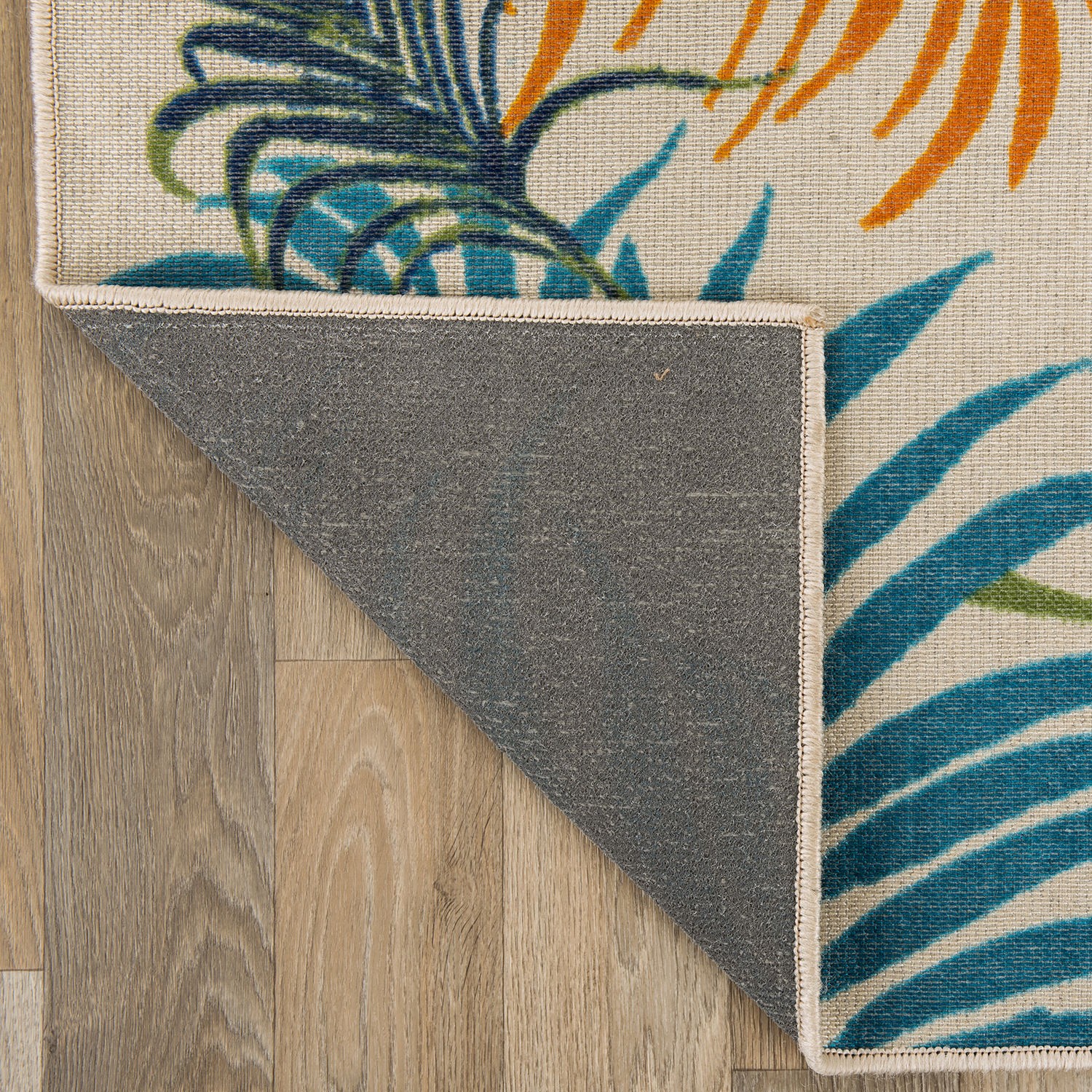 Rugshop Outdoor Rug Floral Leaves Flatweave Outdoor Carpet Outdoor Patio Rugs