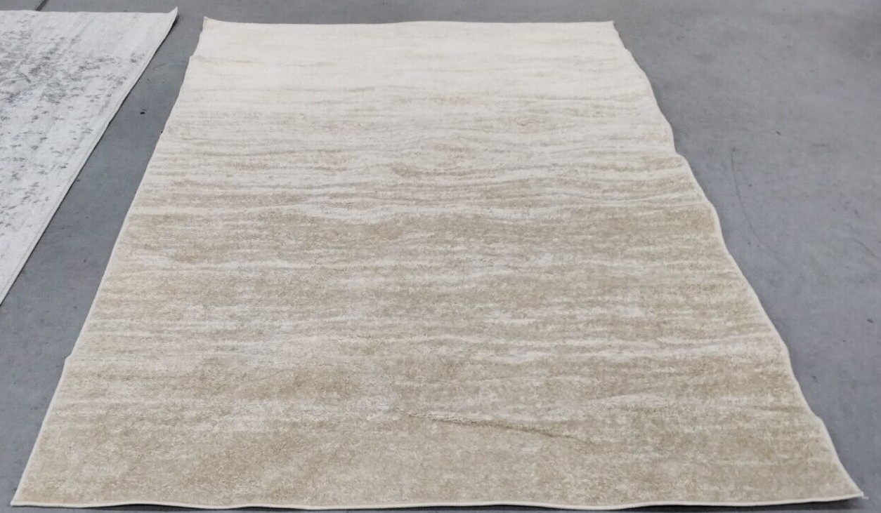 CHAMPAGNE / CREAM 5′-1″ X 7′-6″ Damaged Rug, Reduced Price 1172725547 ADR113W-5