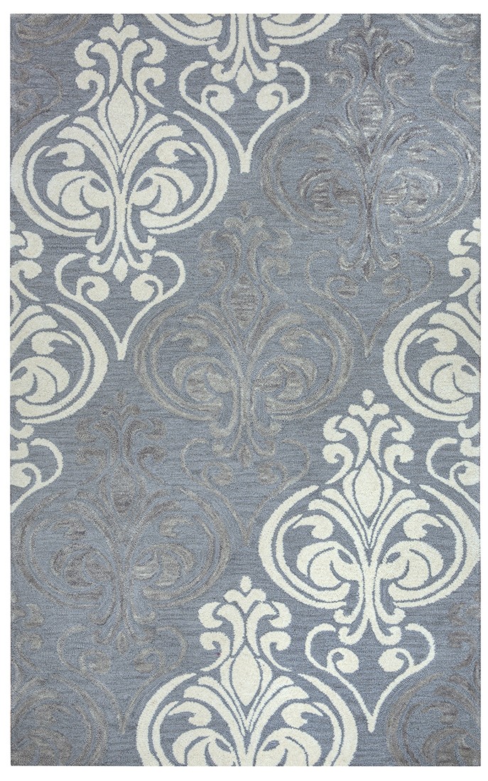 Rizzy Home Lancaster Hand-Tufted Area Rug 2 Ft. 6 In. X 8 Ft. Blue