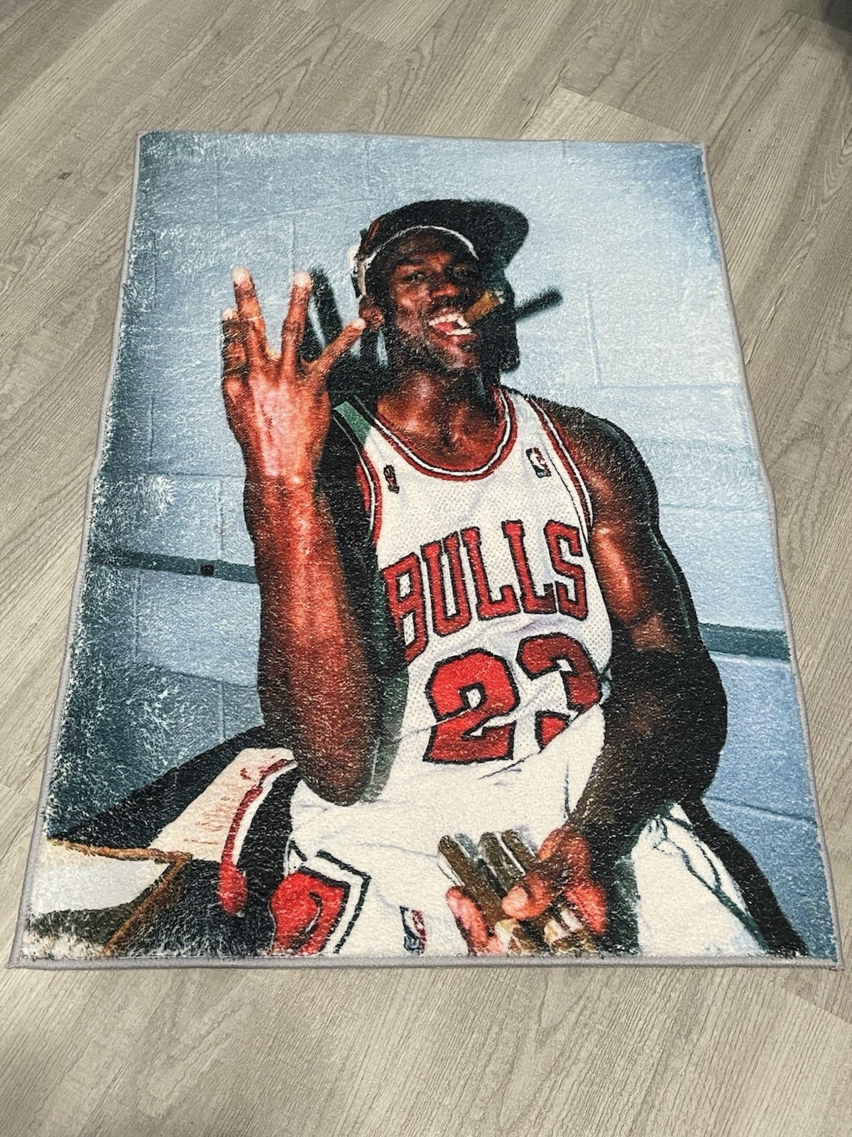 Basketball #23 Area Rug – Sports Themed Bedroom Man Cave Decor