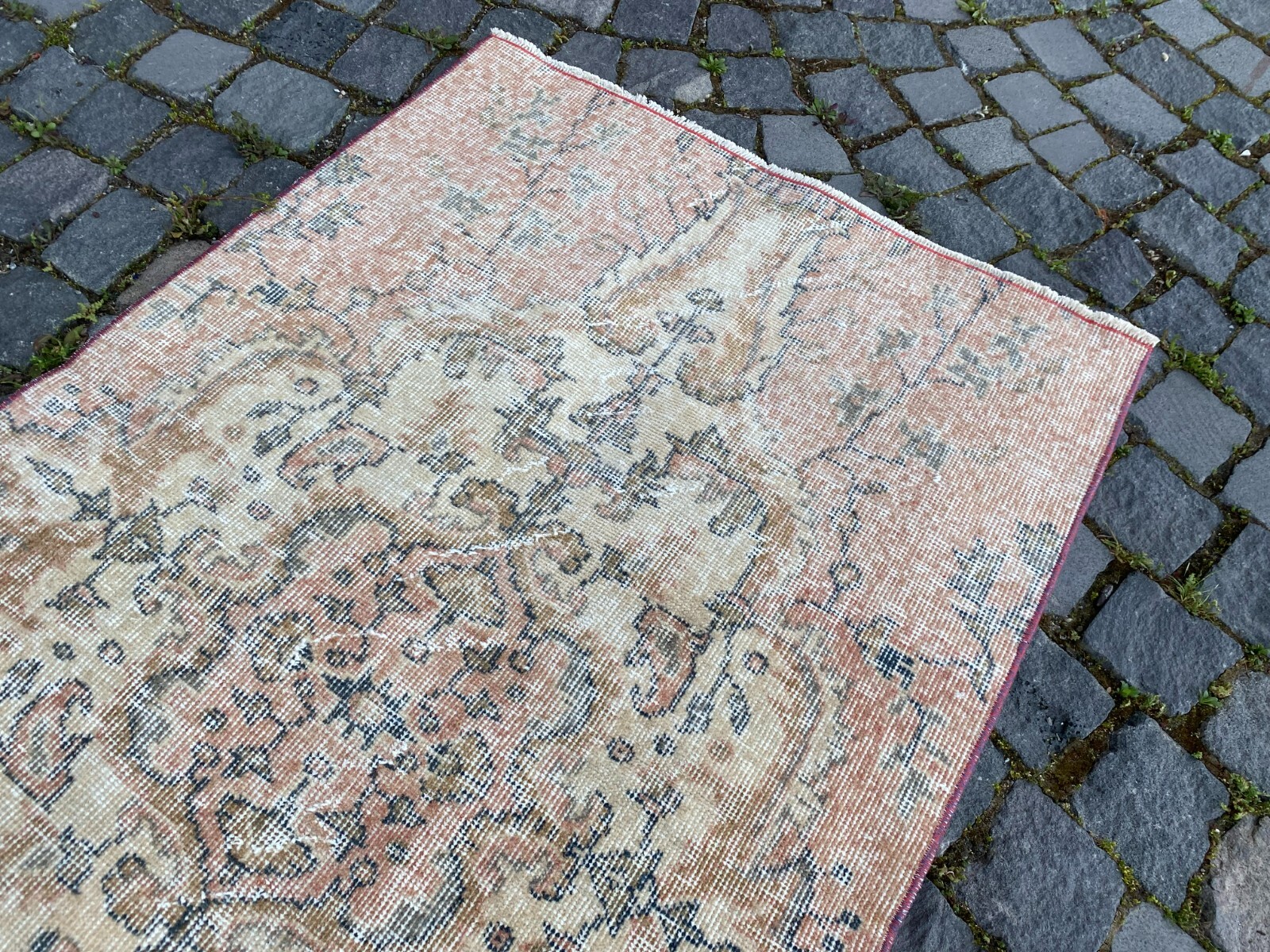 Handmade rug,Area rug,Turkish area rug,Wool rug,Bohemain area rug 2,7 x 4,3 ft