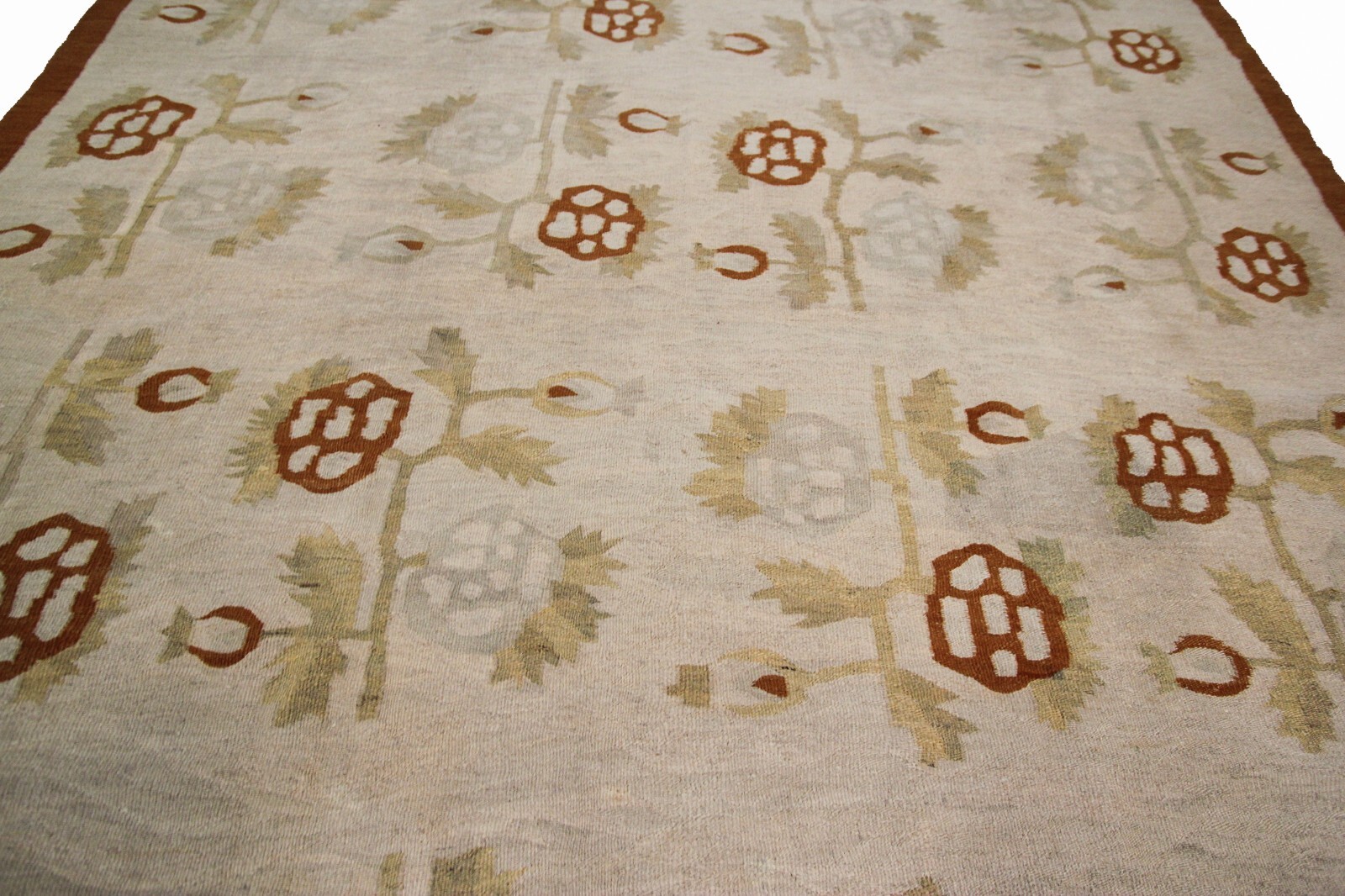 6×9 Antique Authentic Handwoven Bessarabian Kilim 175cmx 264cm