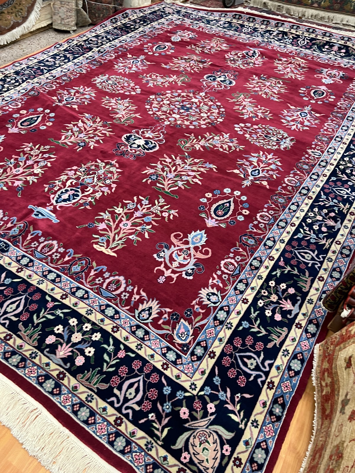 9’8″ x 13’8″ New Sino Chinese Oriental Rug – Very Fine – Hand Made – 100% Wool