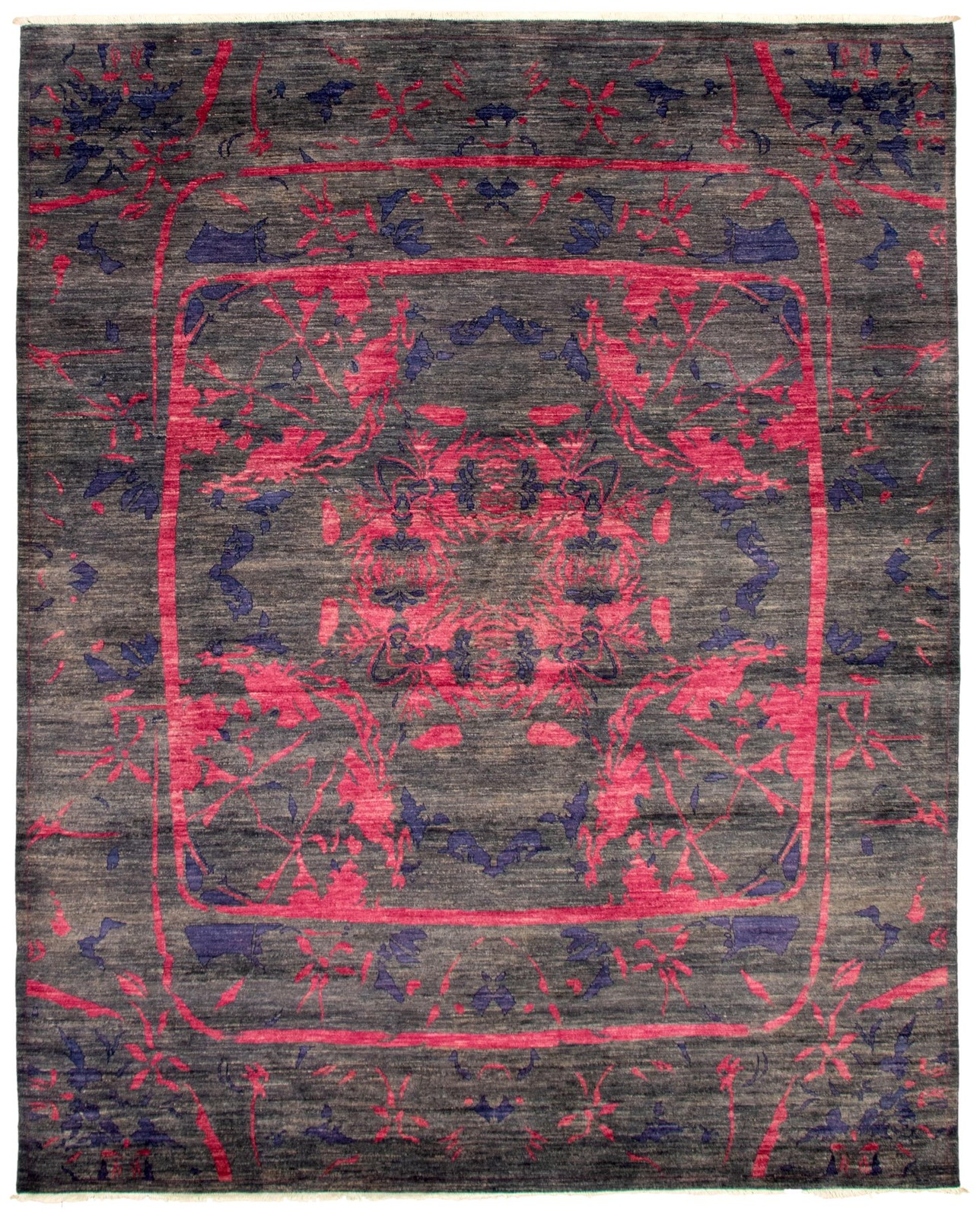 Traditional Hand-knotted Carpet 8’1″ x 10’0″ Wool Oriental Area Rug