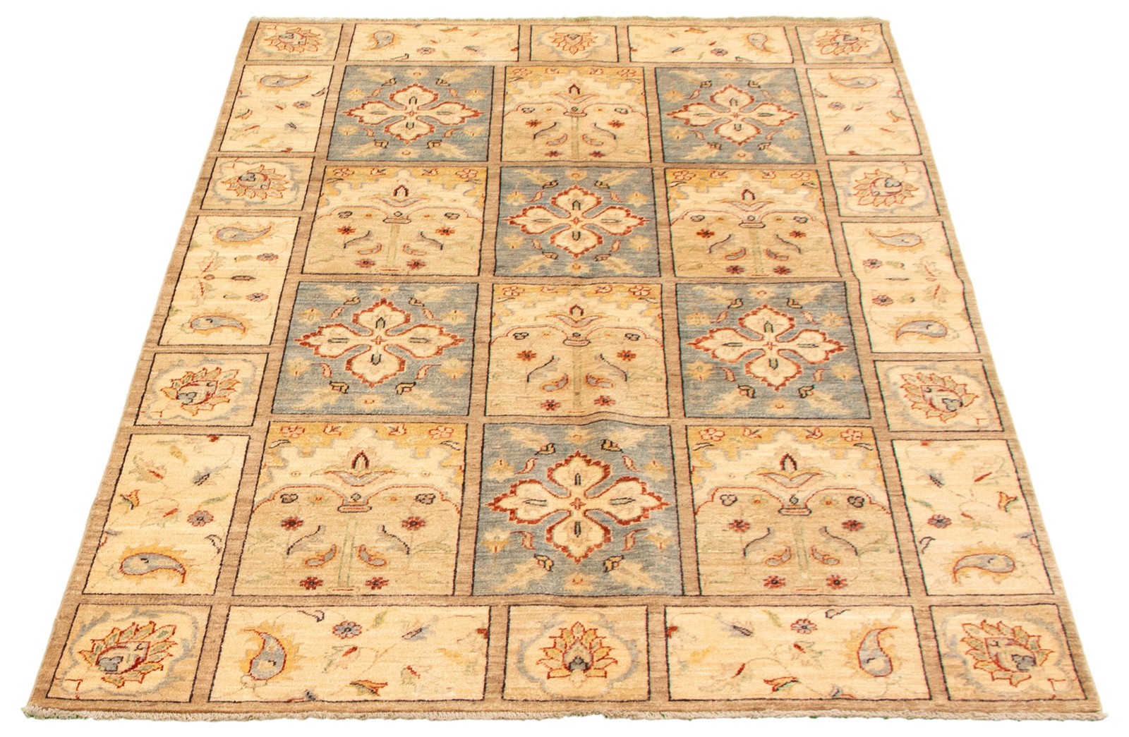 Traditional Hand-knotted Wool Oriental Carpet 5’5″ x 8’0″ Area Rug