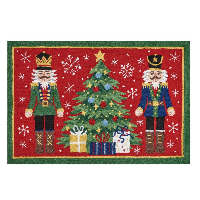 Peking Handicraft – Two Nutcrackers Hook Rug – 31TG859C36