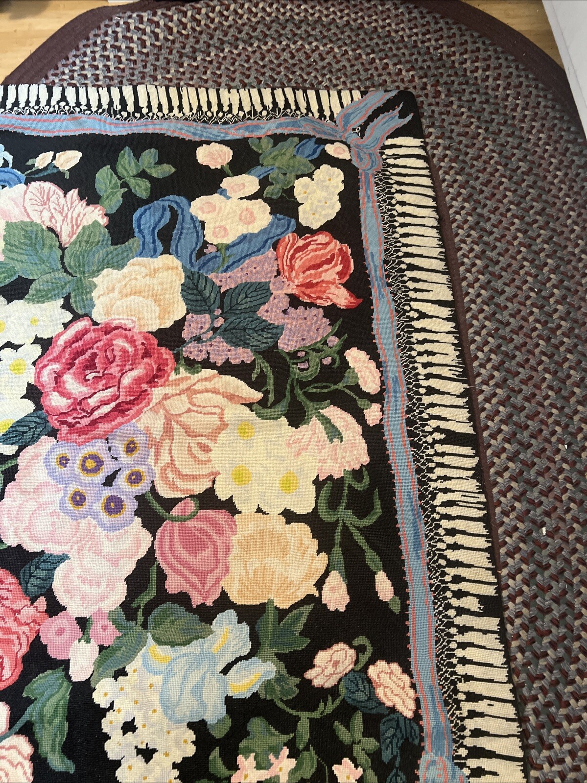 Vintage Tapestry Floral Print
