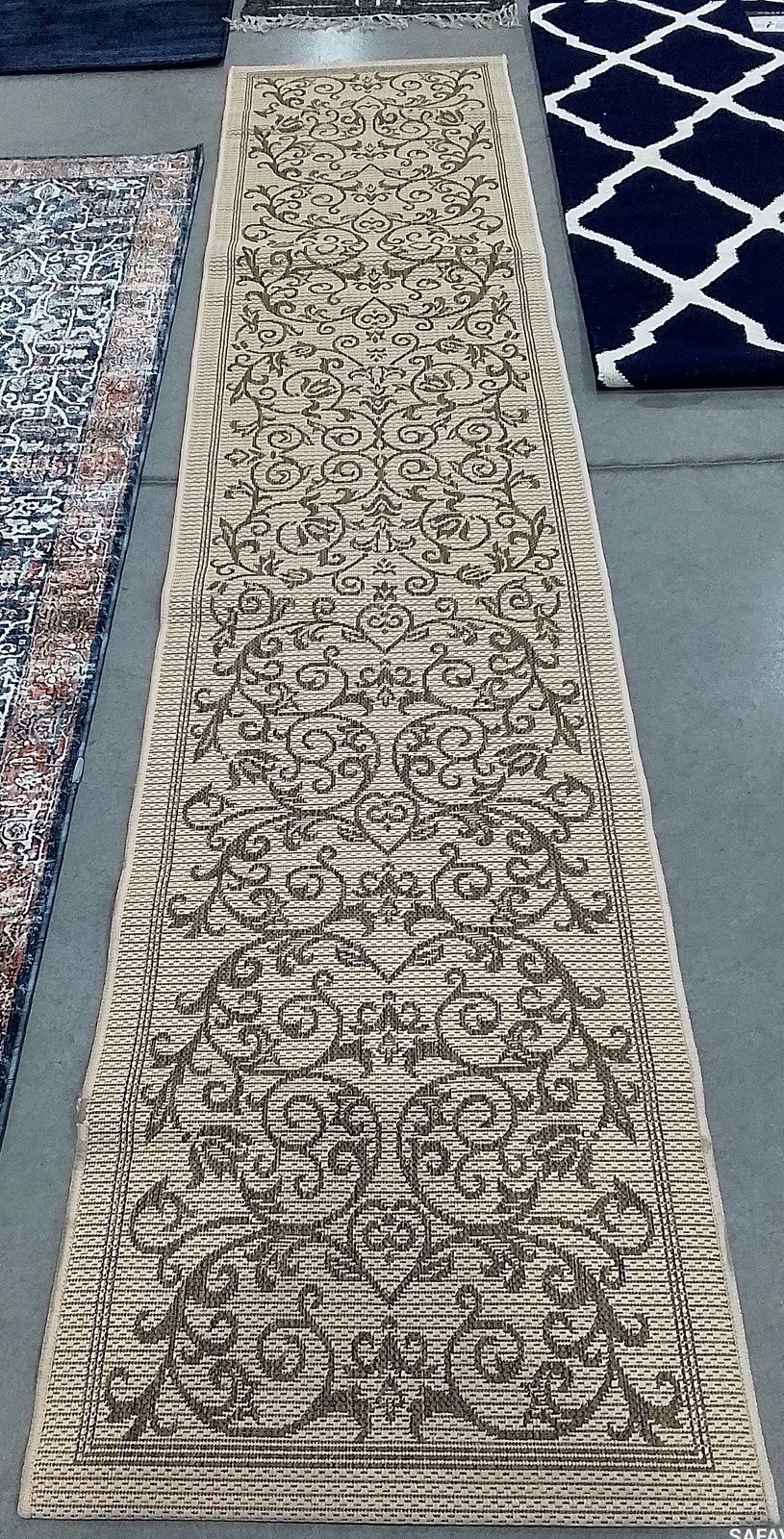 NATRL BROWN 2′-3″ x 10′-0″ Stained Rug, Reduced Price 1172797125 CY2098-3001-210