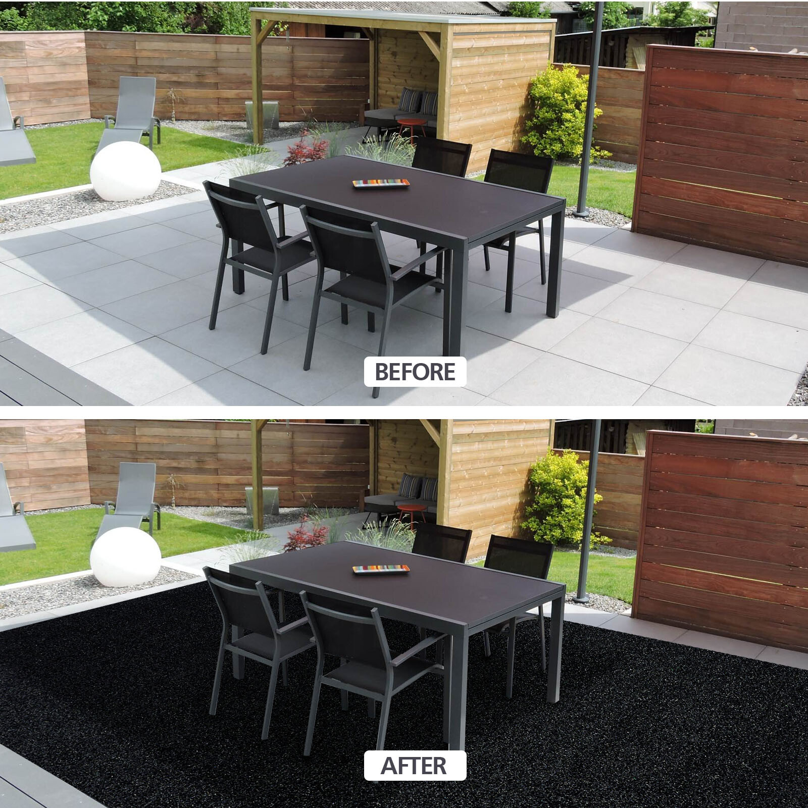 Outdoor Carpet Waterproof Patio Rug Area Rugs Non Slip Runner Rug Entryway Mat