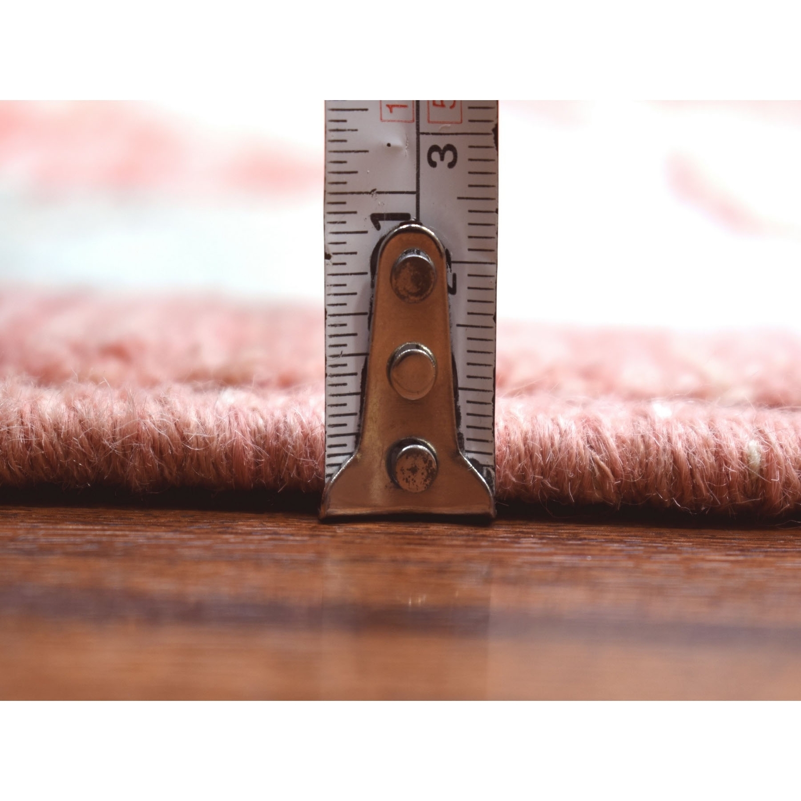 13’9″ x 19′ Angora Oushak Wool Chestnut Pink Hand Knotted Oversized Rug R68347