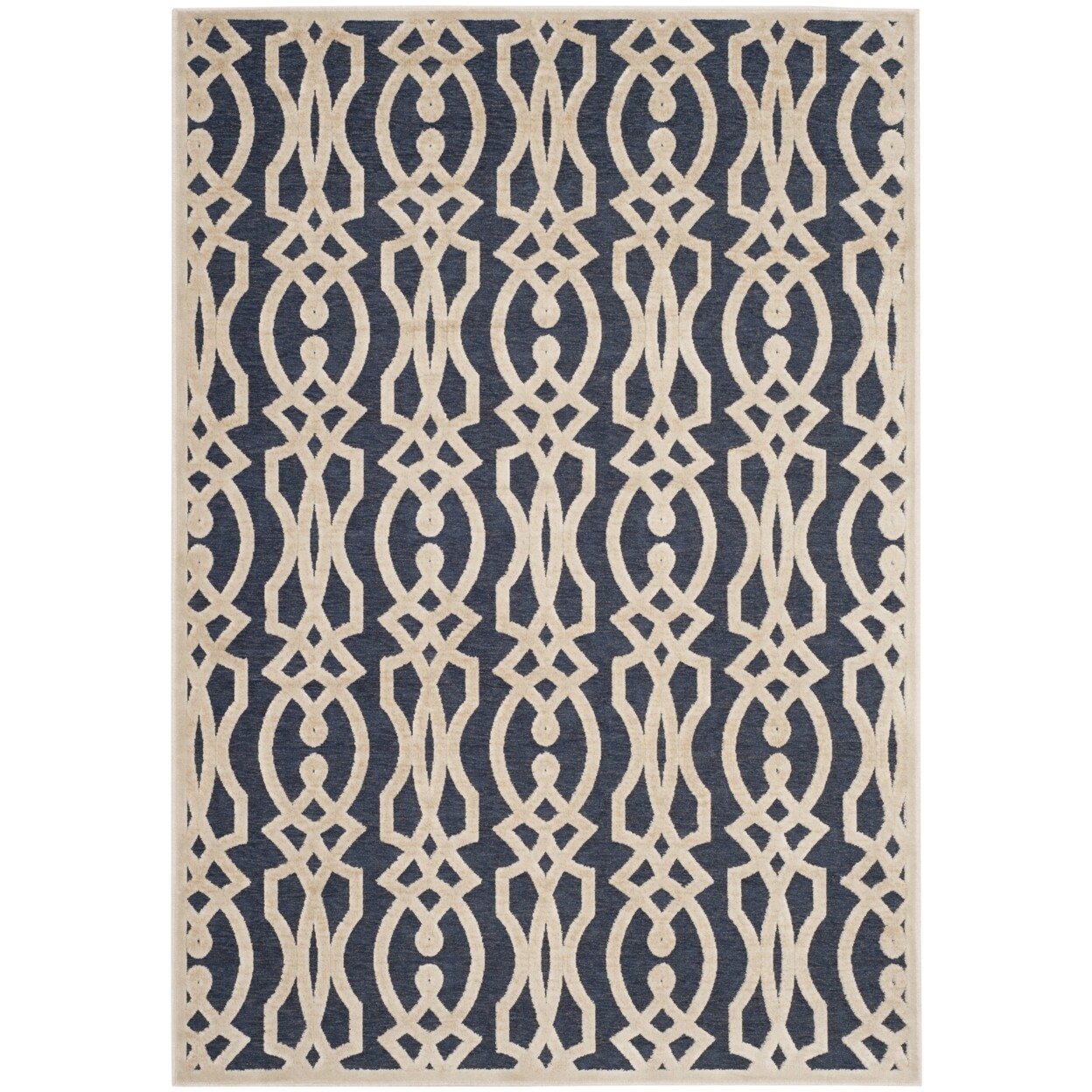 SAFAVIEH Martha Stewart MSR4485-3490 Azurite Blue Rug