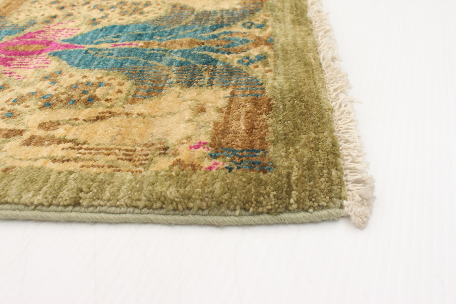 Hand Knotted Area Rug 8’1″ x 10’0″ Traditional Oriental Wool Carpet