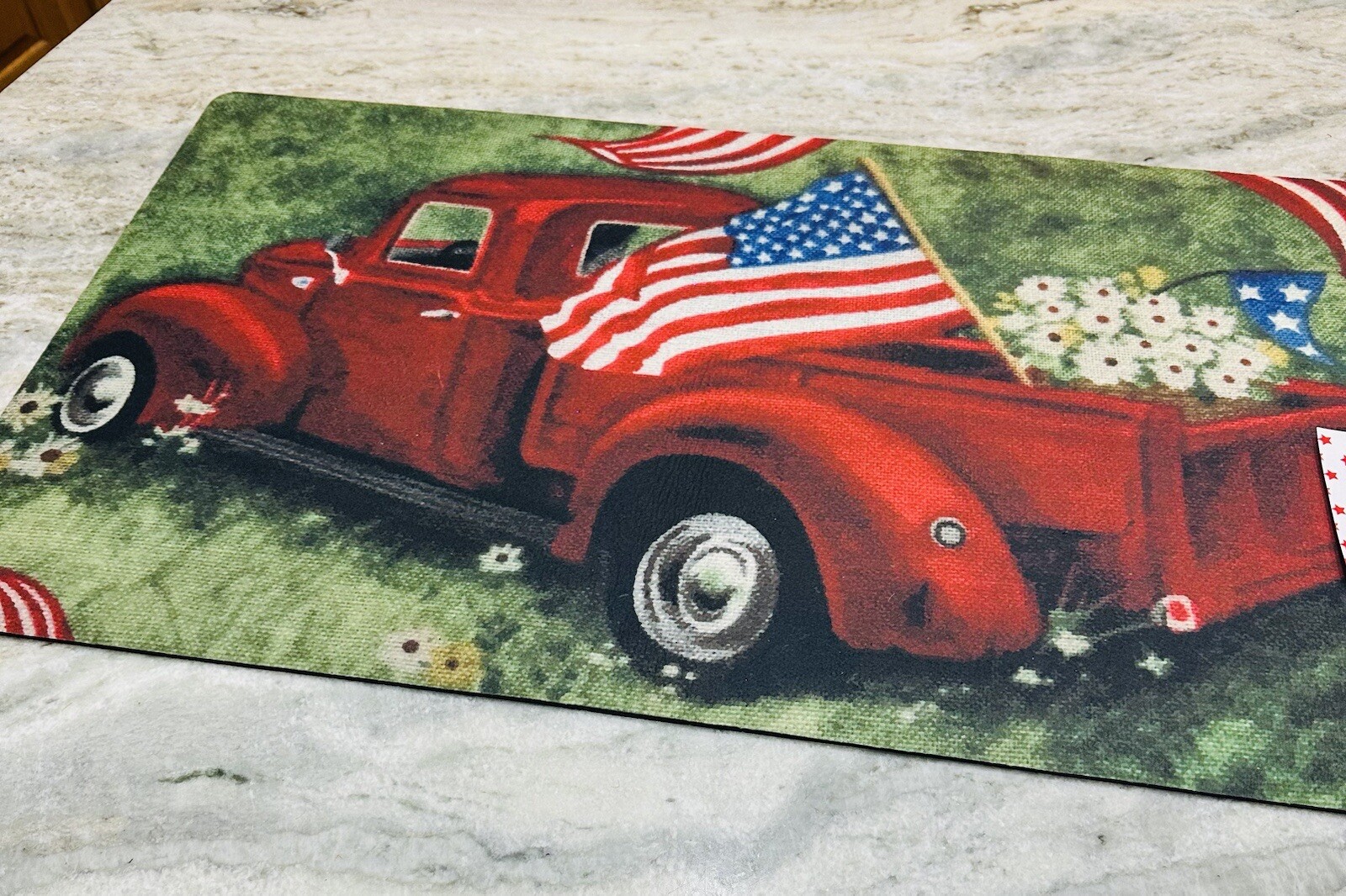 Hobby Lobby Indoor/Outdoor July 4 Rug:29.5x17Inches/Seasonal / Holiday-ShipN24Hr