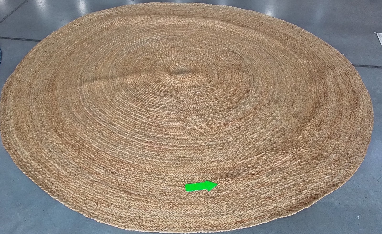 NATURAL 9′-0″ x 9′-0″ Broken Thread Rug, Reduced Price 1172779182 NF801N-9R