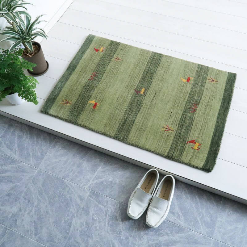 Harmony Hue Rug – Handmade carpet area rug Size 96cm×63cm