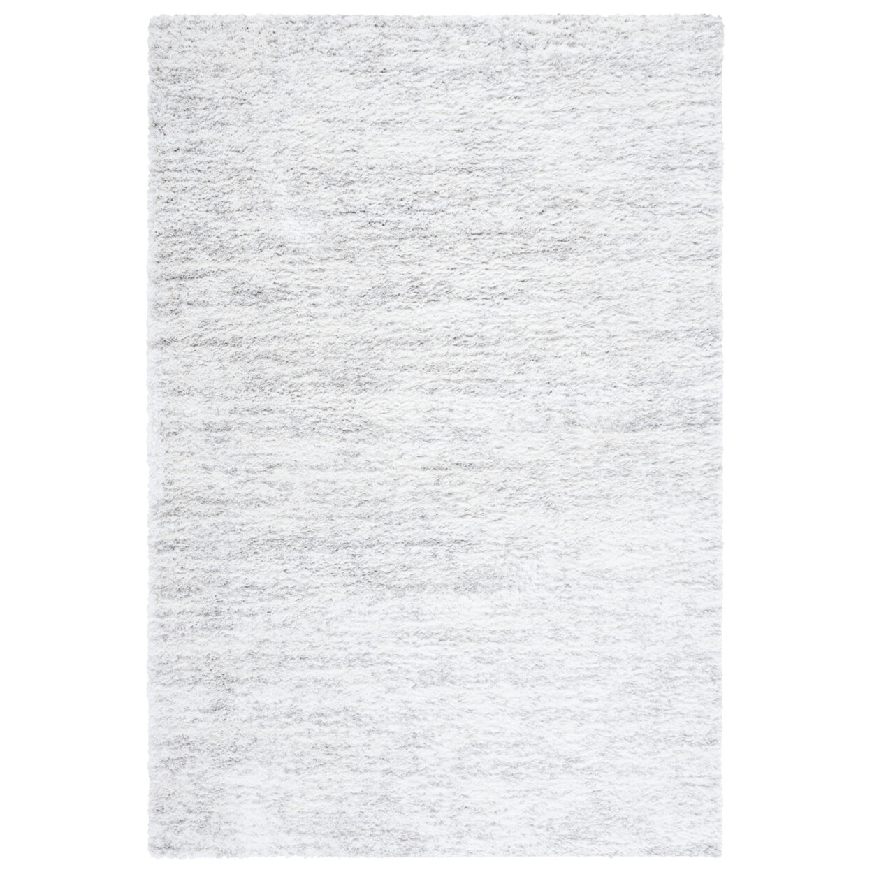 SAFAVIEH Berber Shag BER563F Ivory / Light Grey Rug