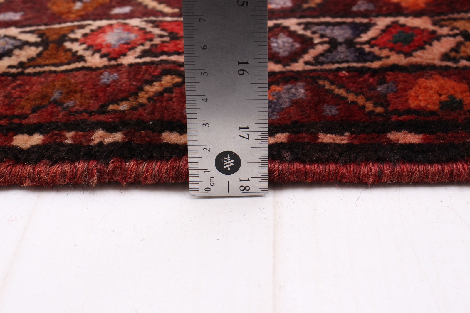 3’11” x 12’6″ Vintage Hand-knotted Runner Rug Traditional Oriental Wool Carpet