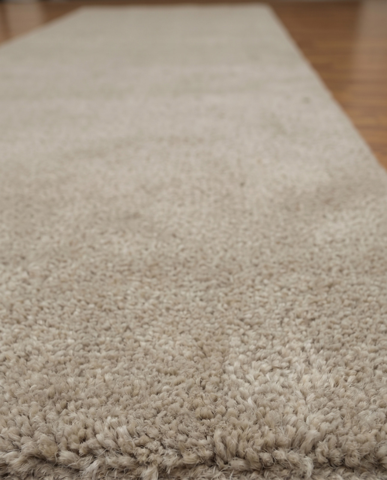 Greige Modern Tufted Minimalist Hallway Runner Rug Passway Entry Foyer Wool Rug