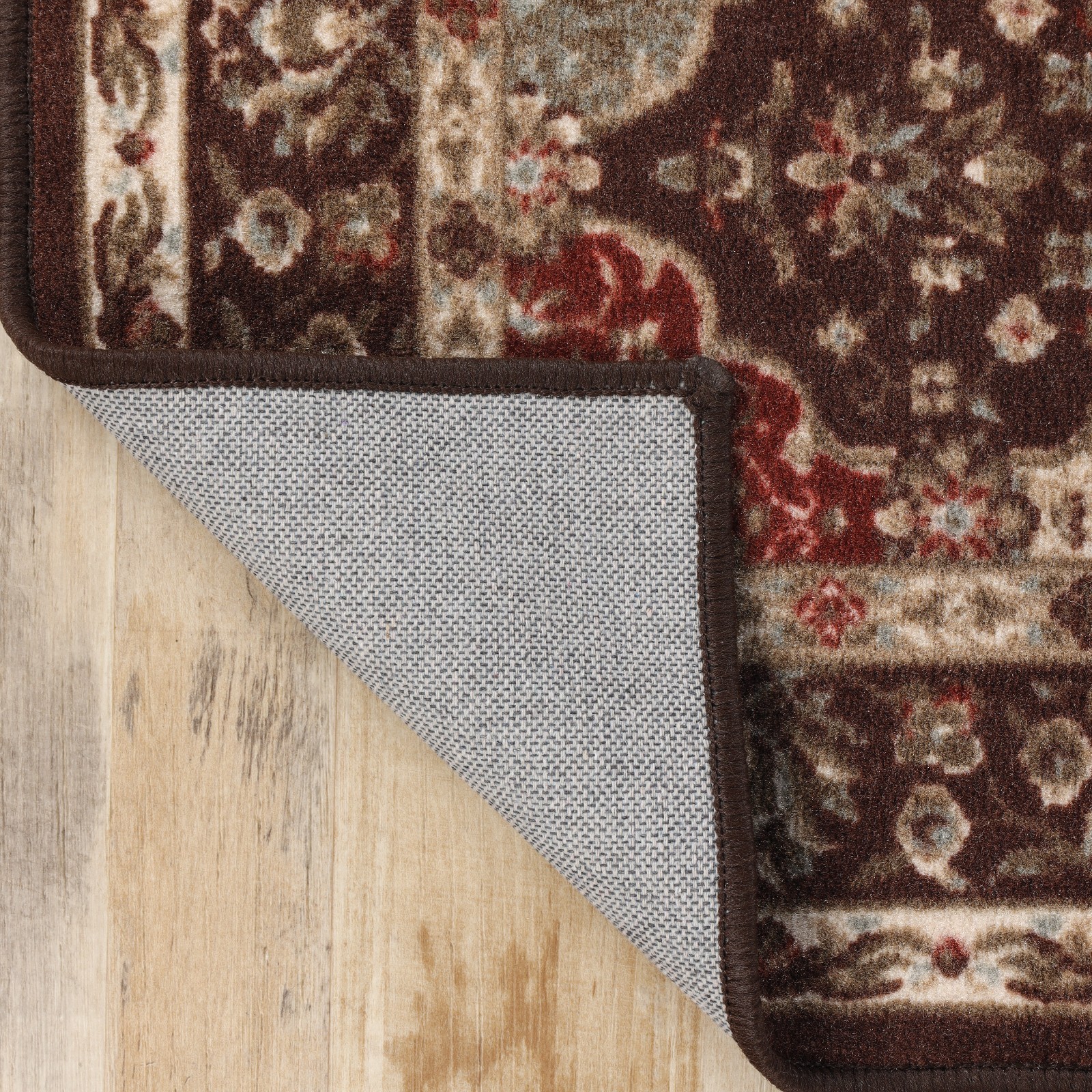 Palmyra Traditional Ornamental Carpet Stain Resistant Indoor Area Rug or Runner