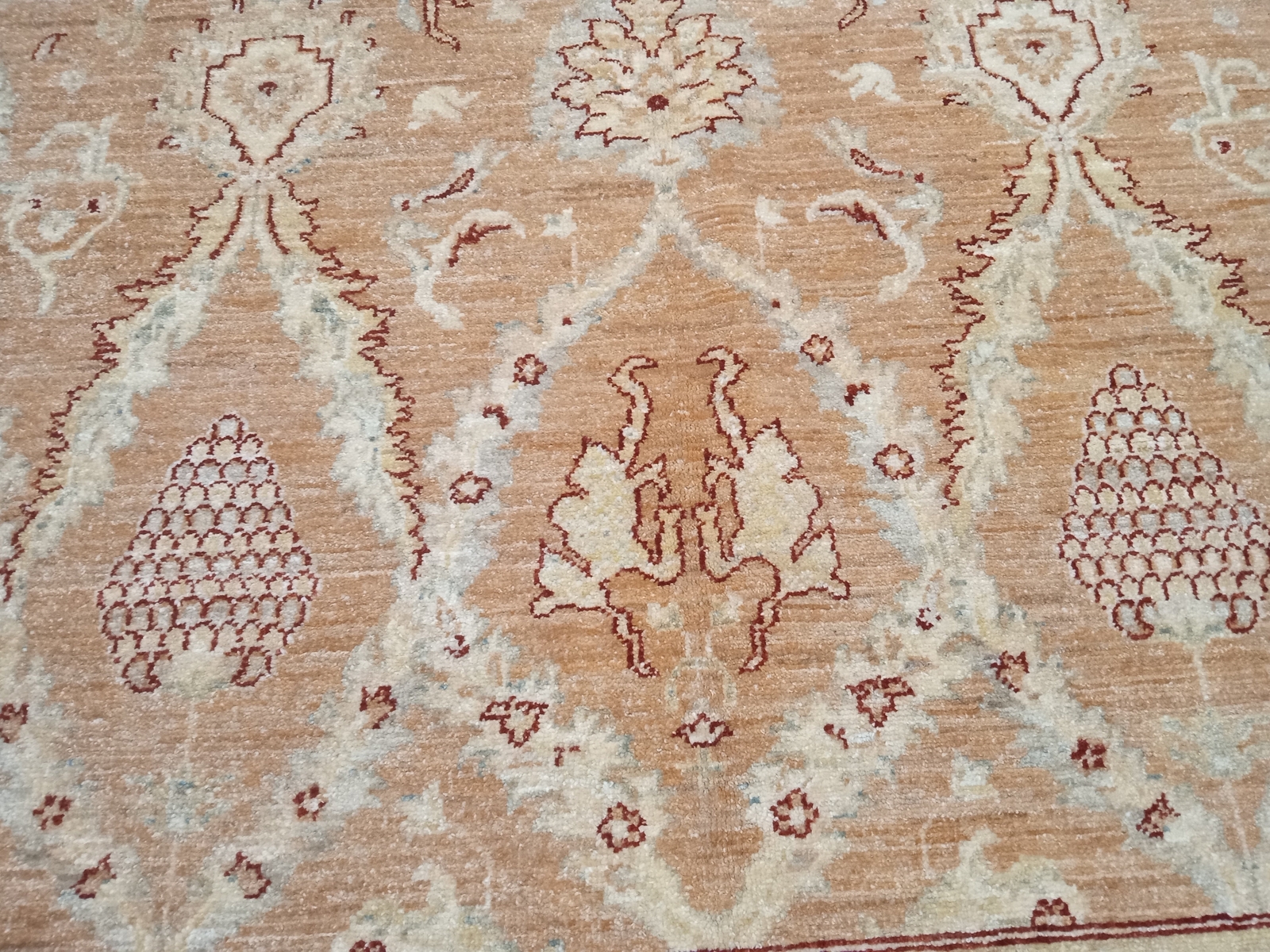 6×8′ Apricot Chobi Peshawar Rug HT-6142