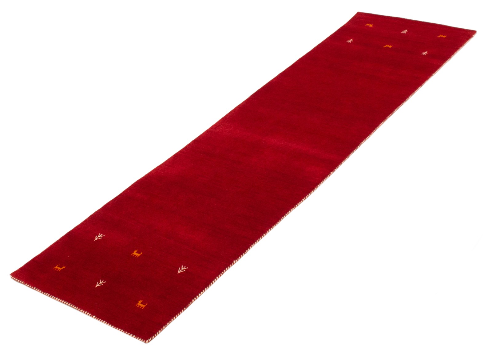 Traditional Hand loomed Area Rug 2’7″ x 9’7″ Red Oriental Carpet
