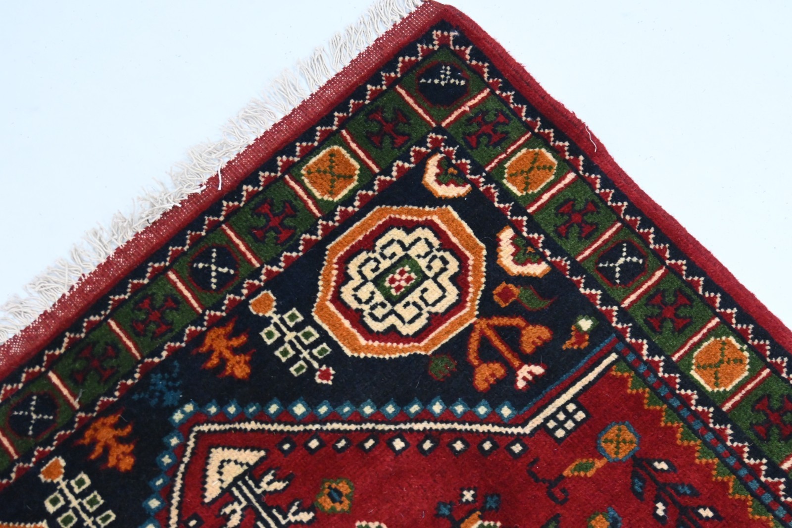2’9 x 9’10 ft Antique Handmade 100% Wool Caucasian Runner Rug 3×10 Kitchen Rug