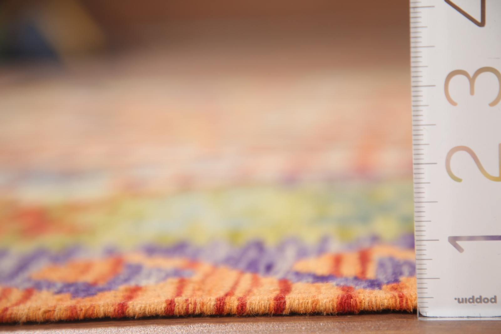 South-western Pastel Color Hand woven Reversible Kilim Area Rug 5’x6′ Wool Rug