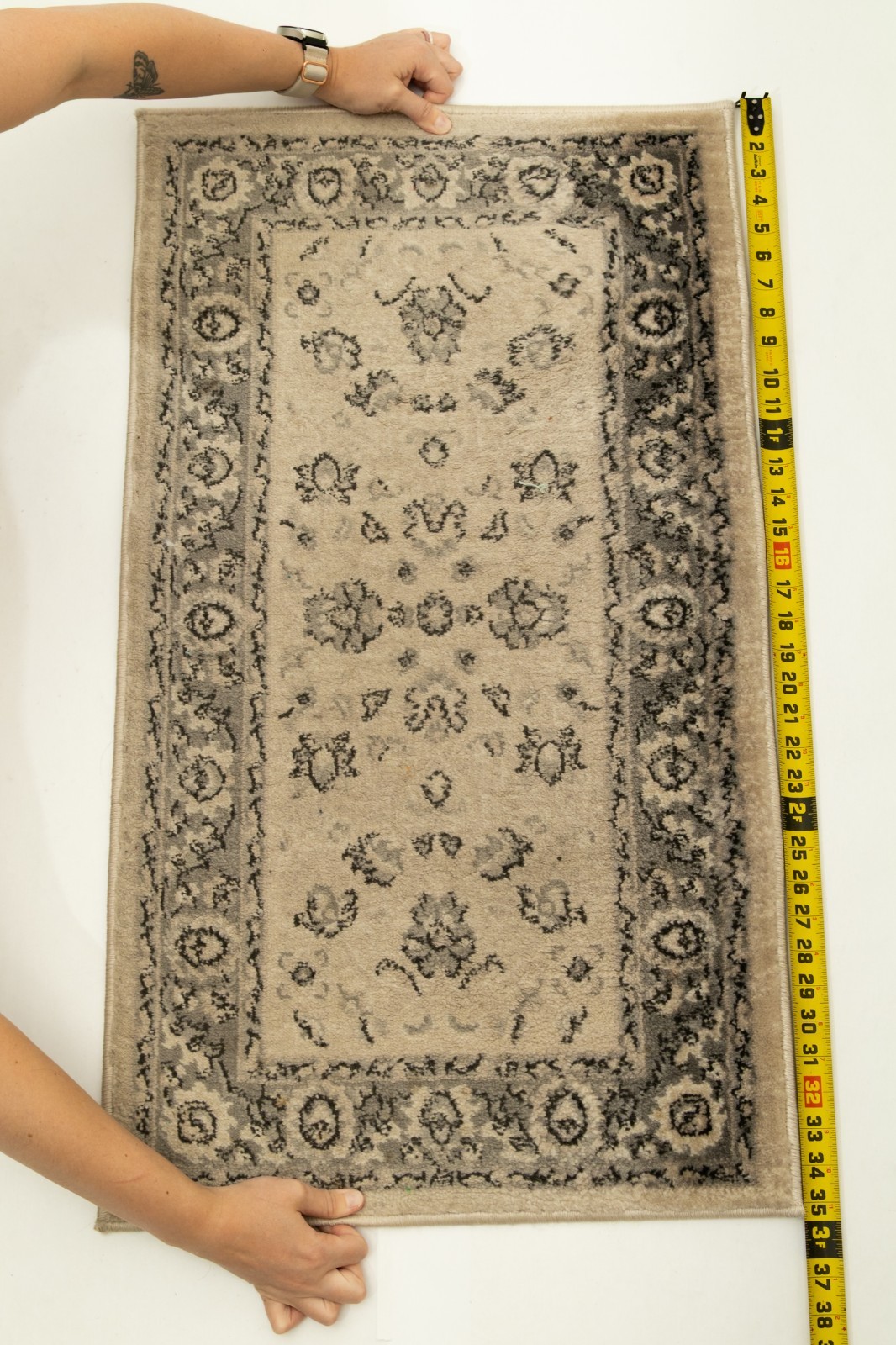 Charisma Mahal Neutral Rug 20×30 Entry Rug Model #15511 Polypropylene Pile #3