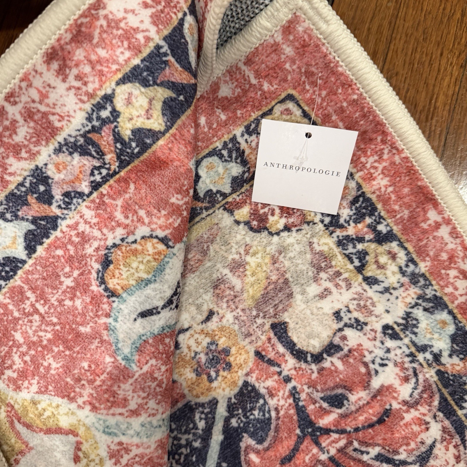 NEW Anthropologie Moroccan Boho Multicolor Washable Area Rug Carpet – 5′ x 7′