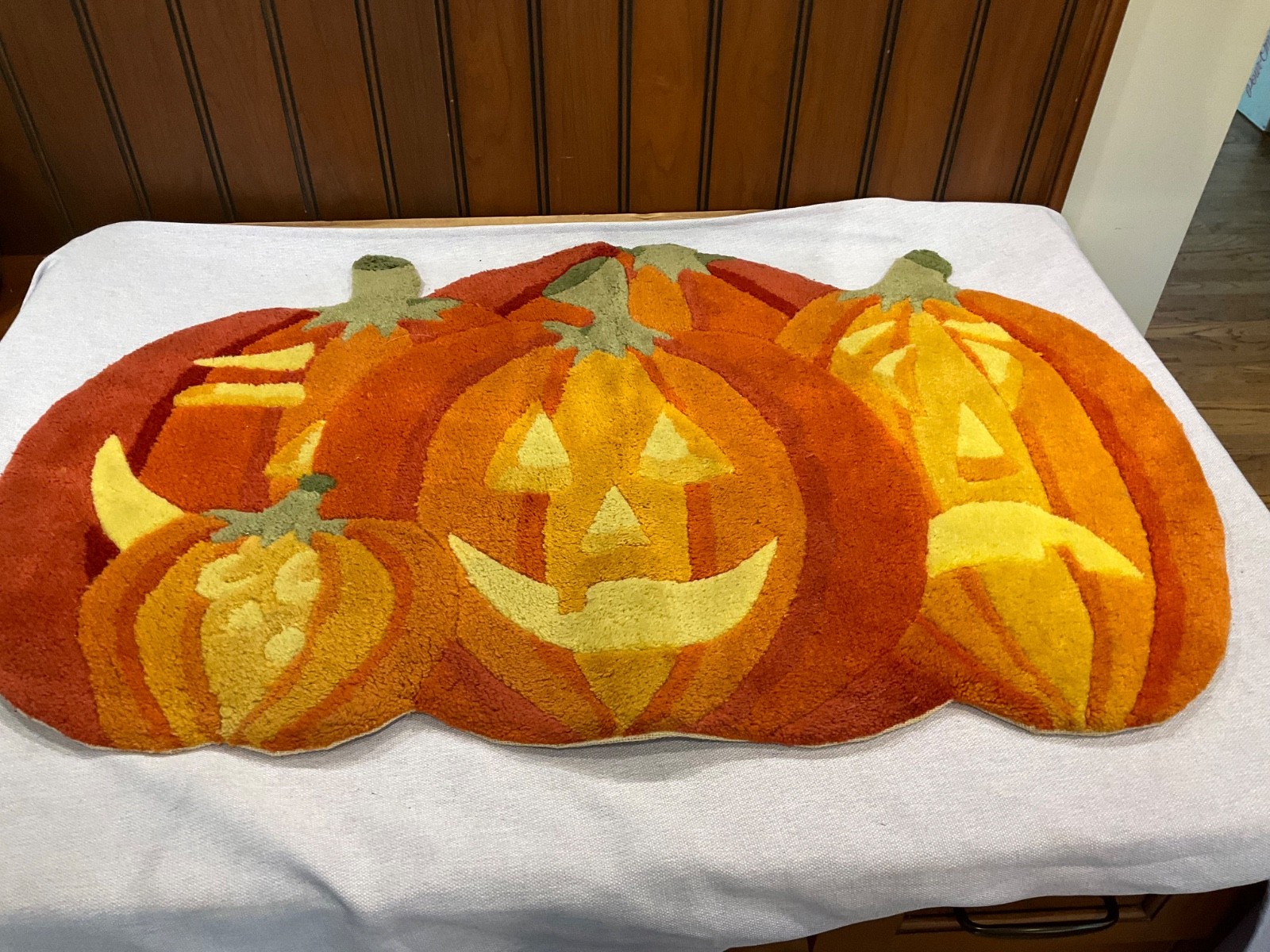 Halloween Pumpkin Door Mat Entrance Carpet Non Slip Bathroom Doormats Home Decor