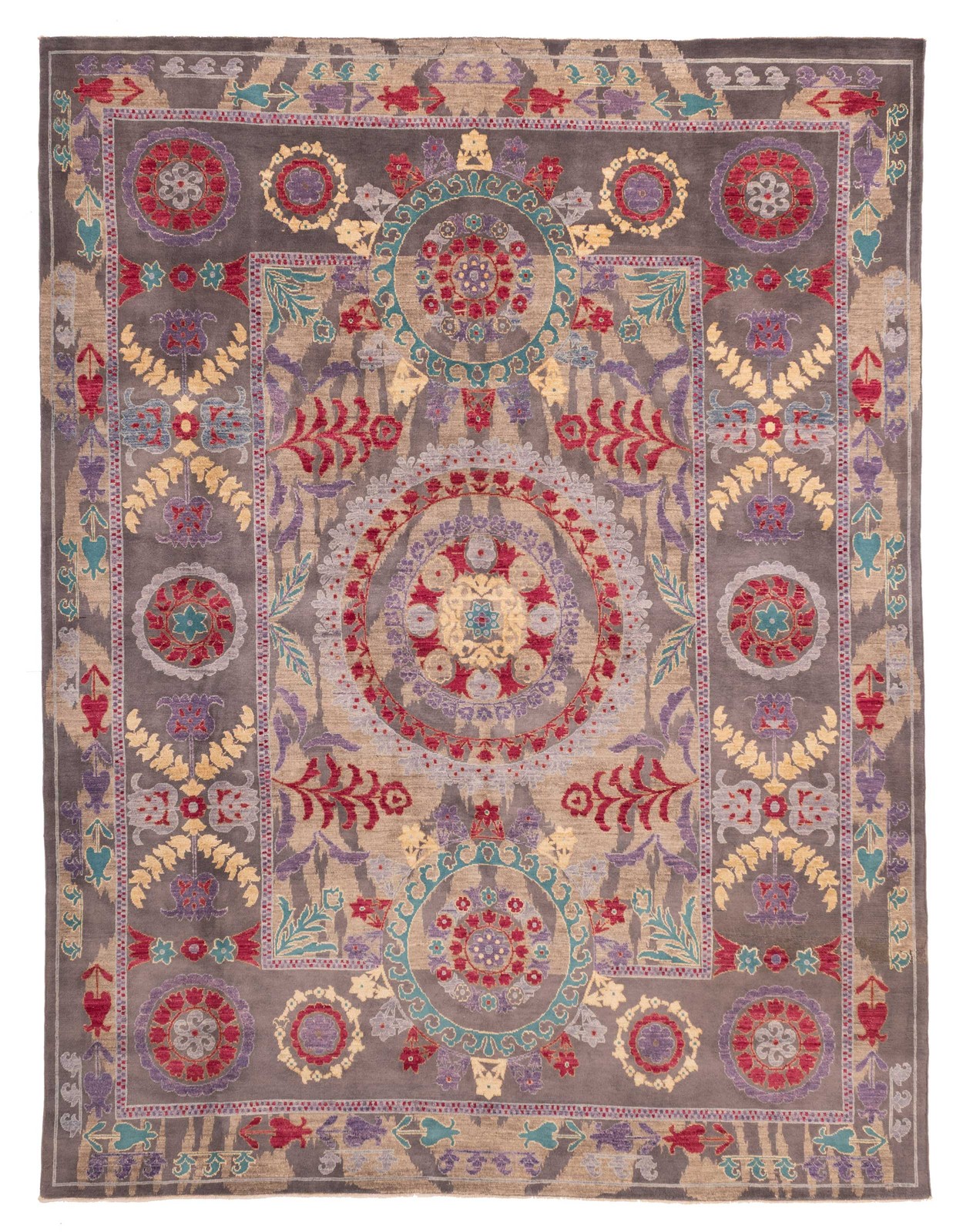 Traditional Hand-knotted Wool Oriental Carpet 7’10” x 10’2″ Area Rug